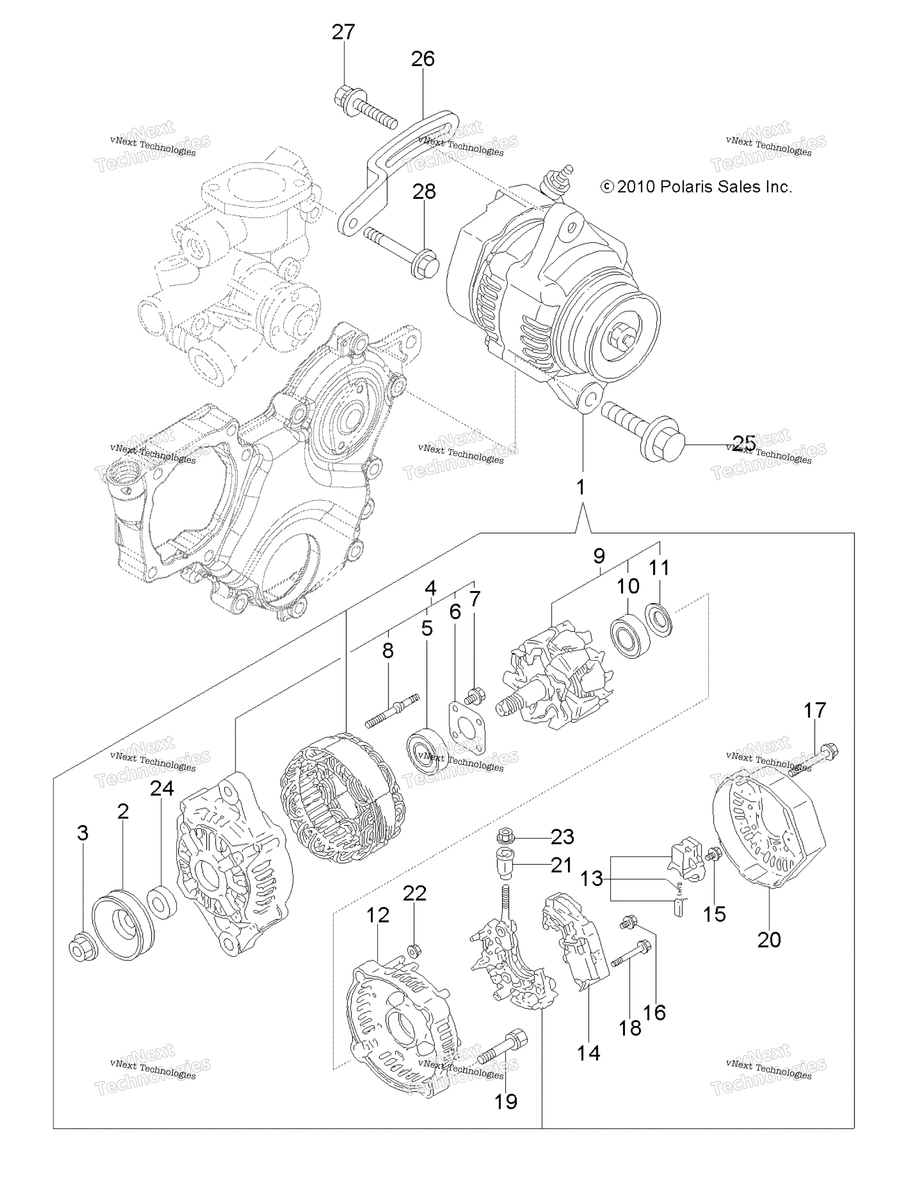 Engine, генератор