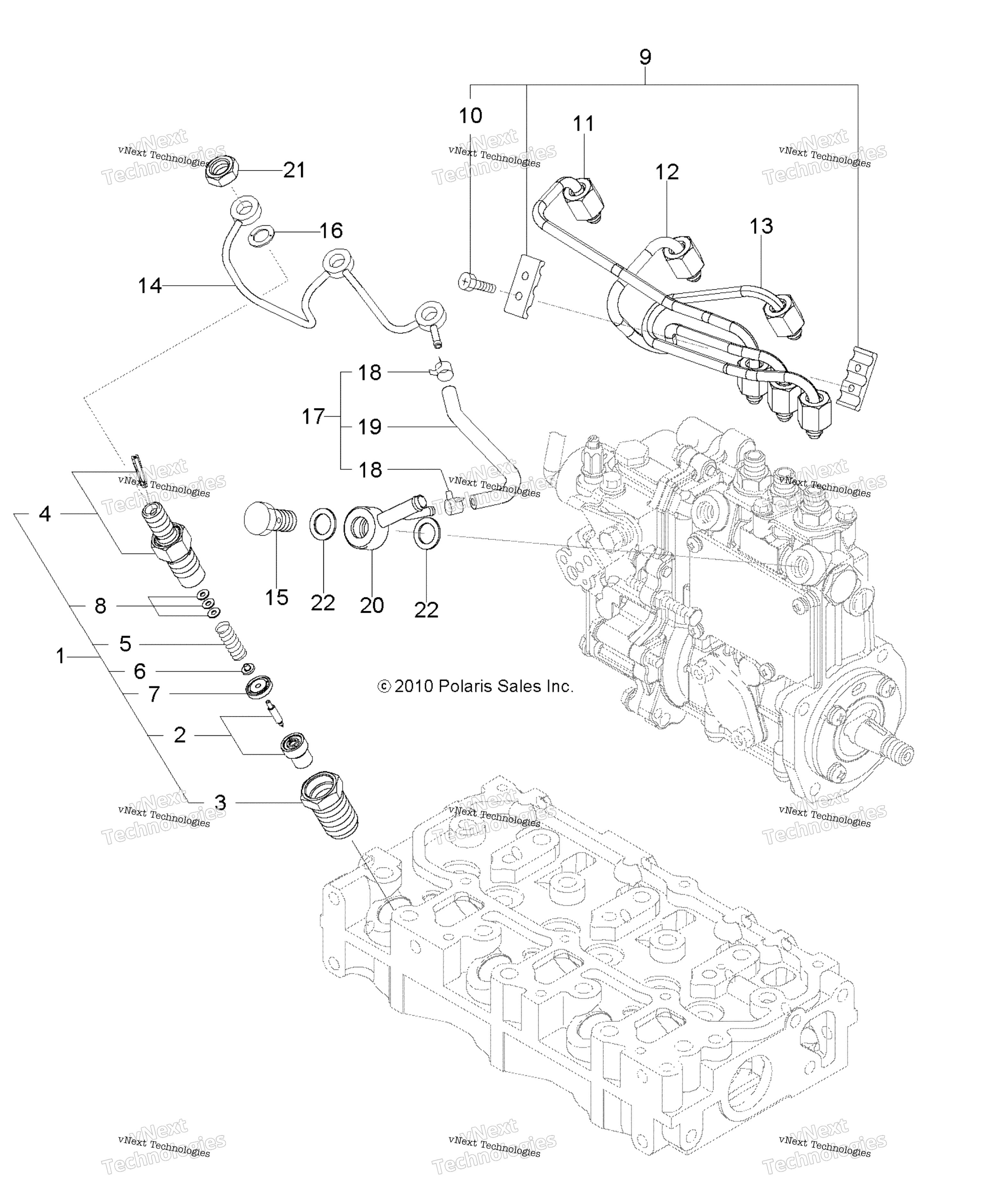Engine, топливный впрыск клапан