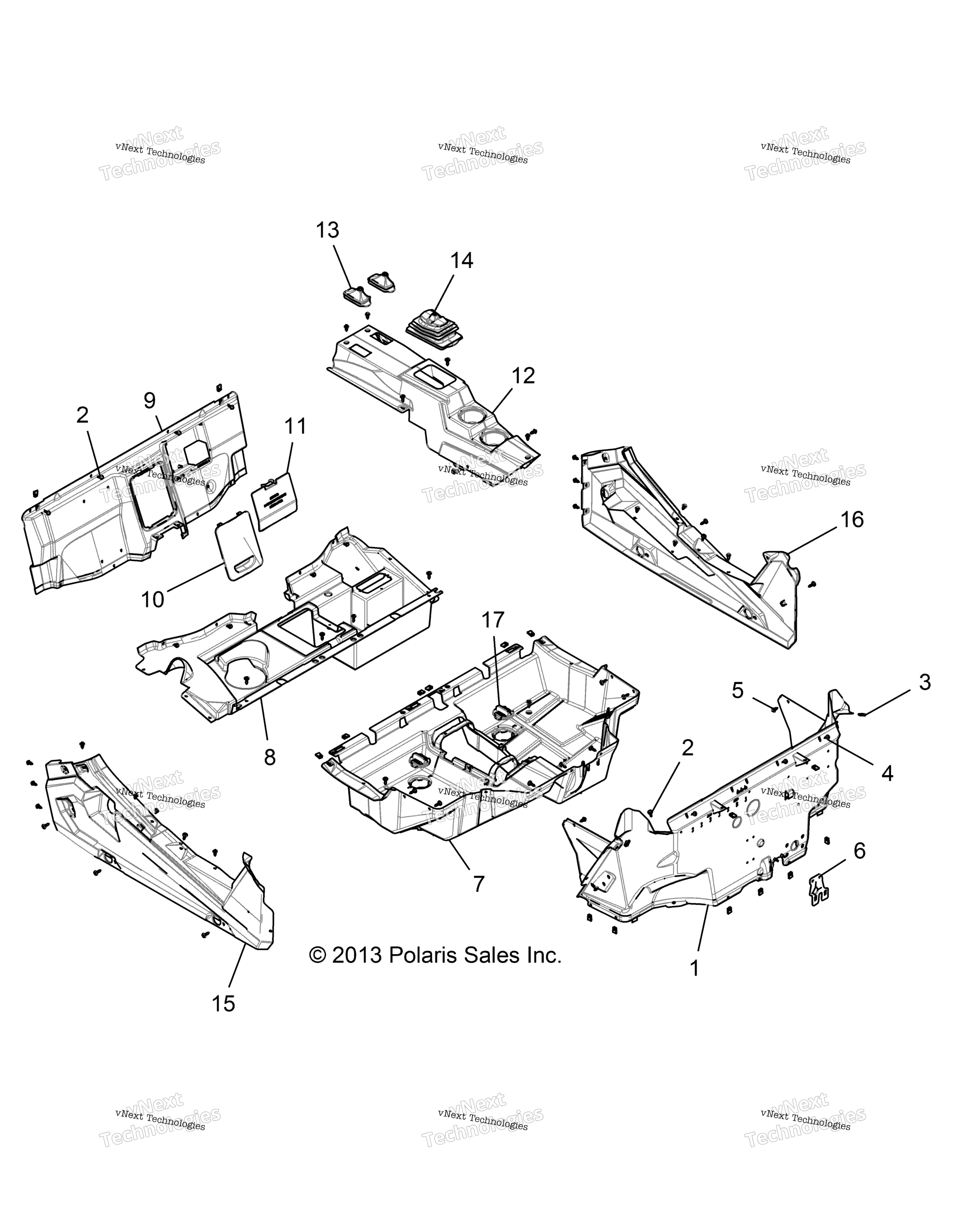 Body, Floor и Rocker Panels