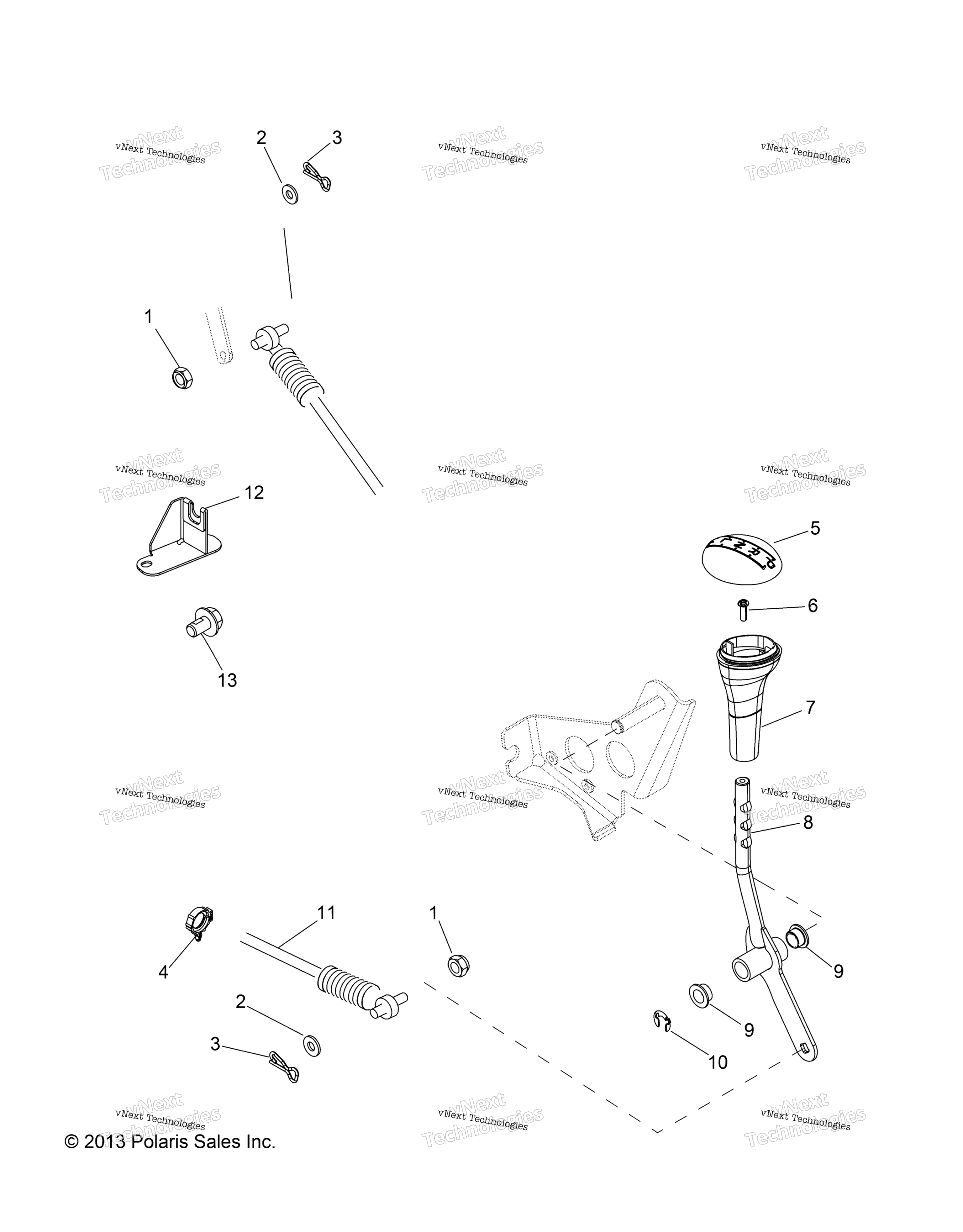 Привод Train, Gear Selector