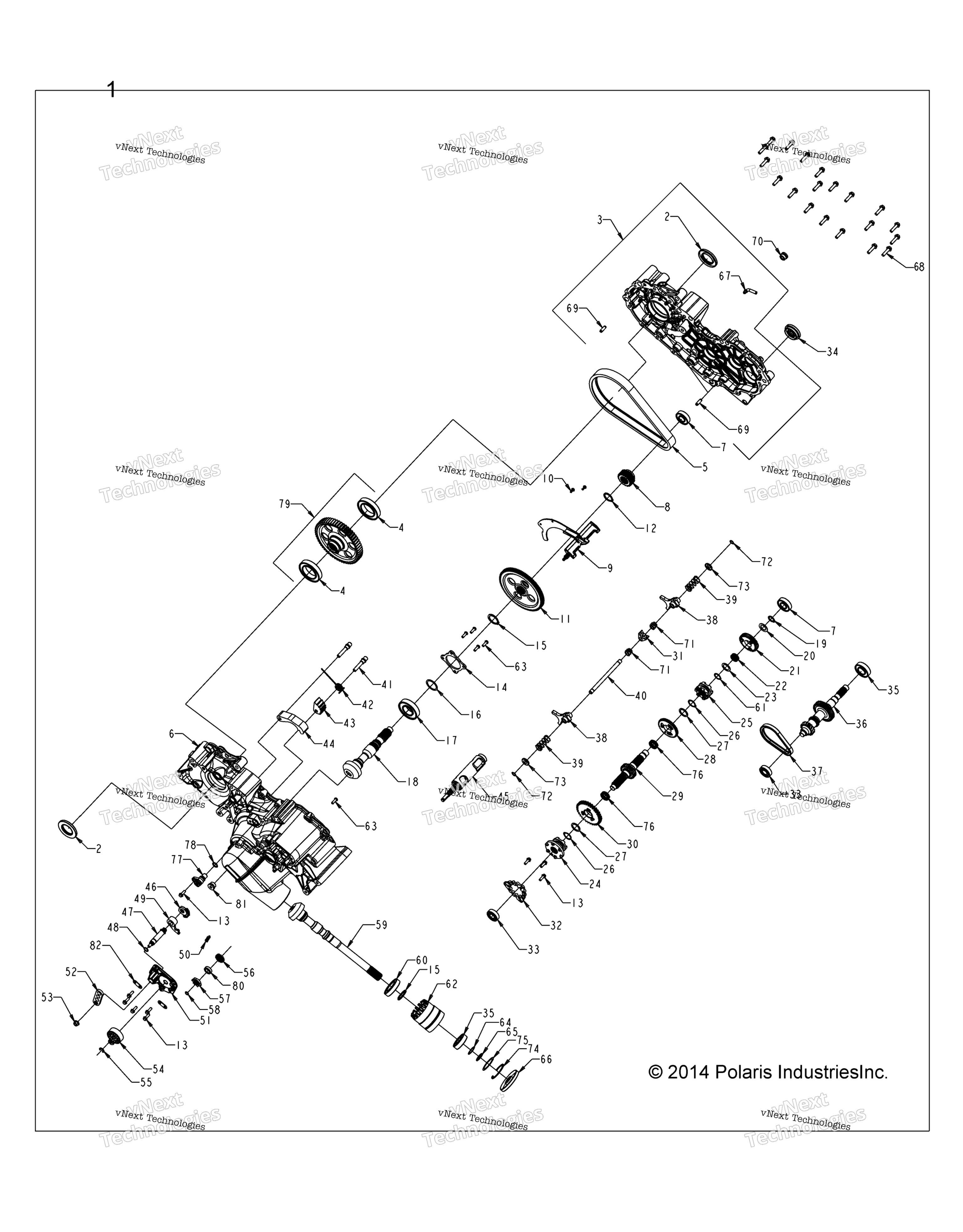 Трансмиссия, главный редуктор
