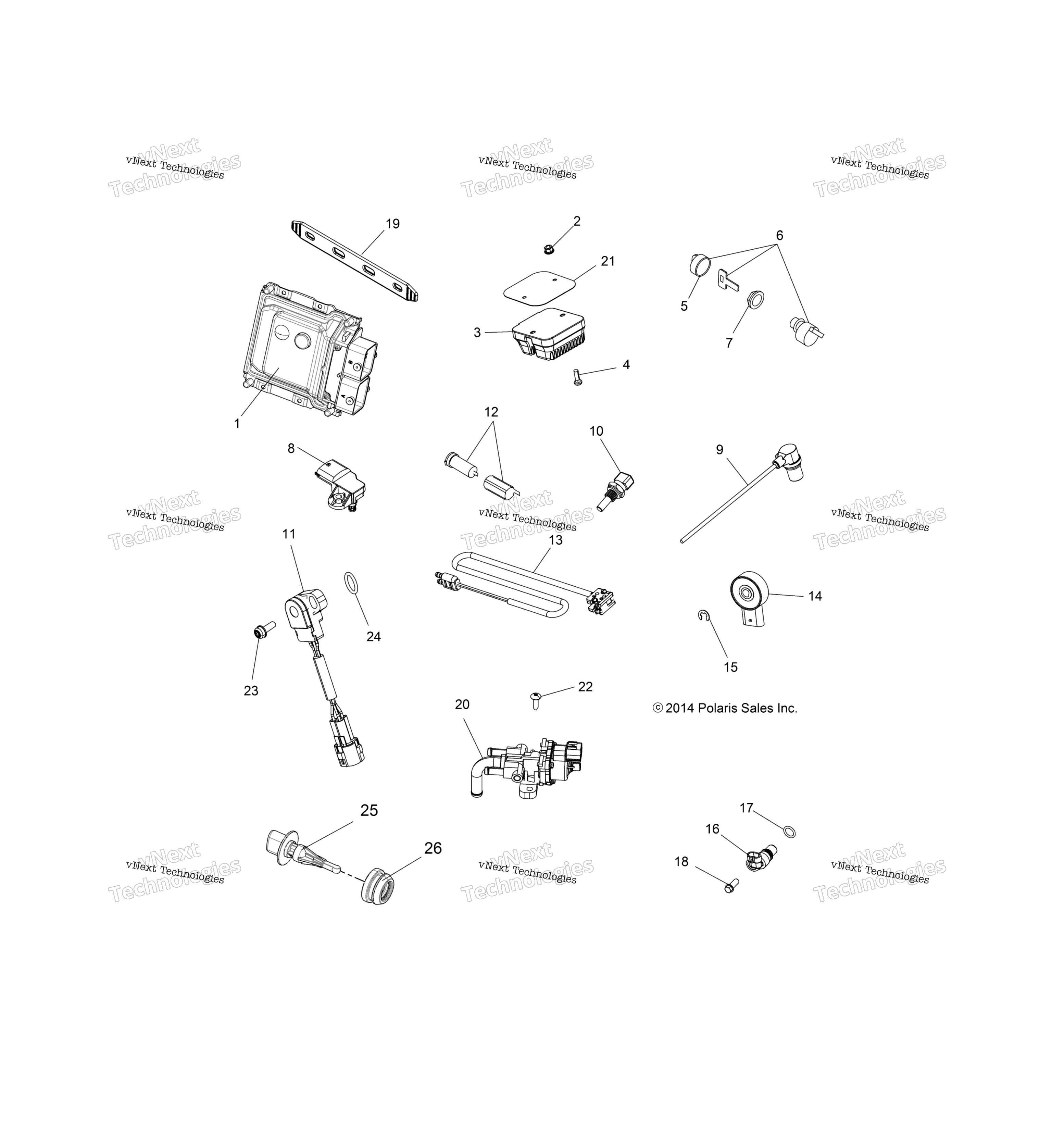 Electrical, Switches, Sensors, Ecu & управление Modules