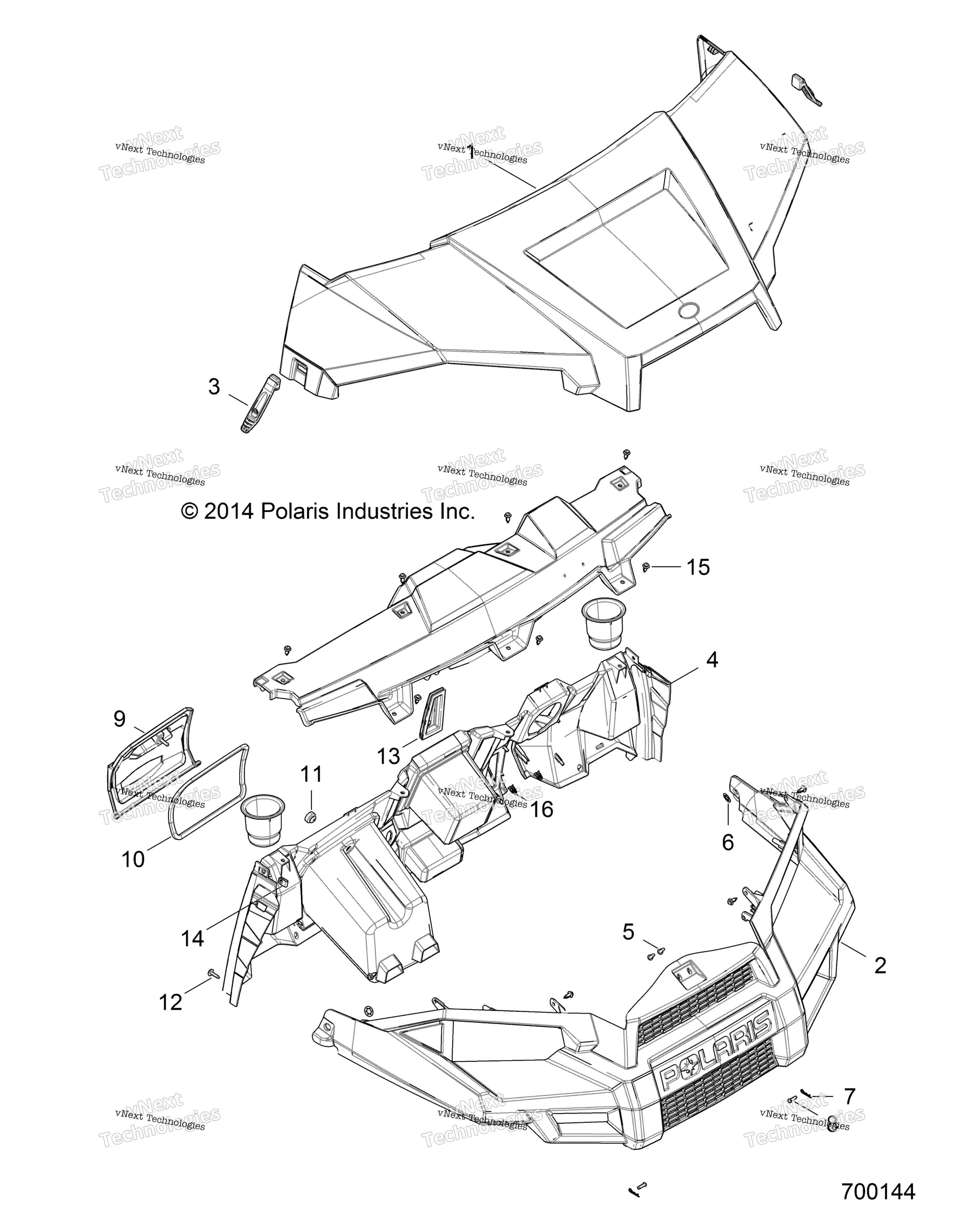 Body, Hood, панель & Grill
