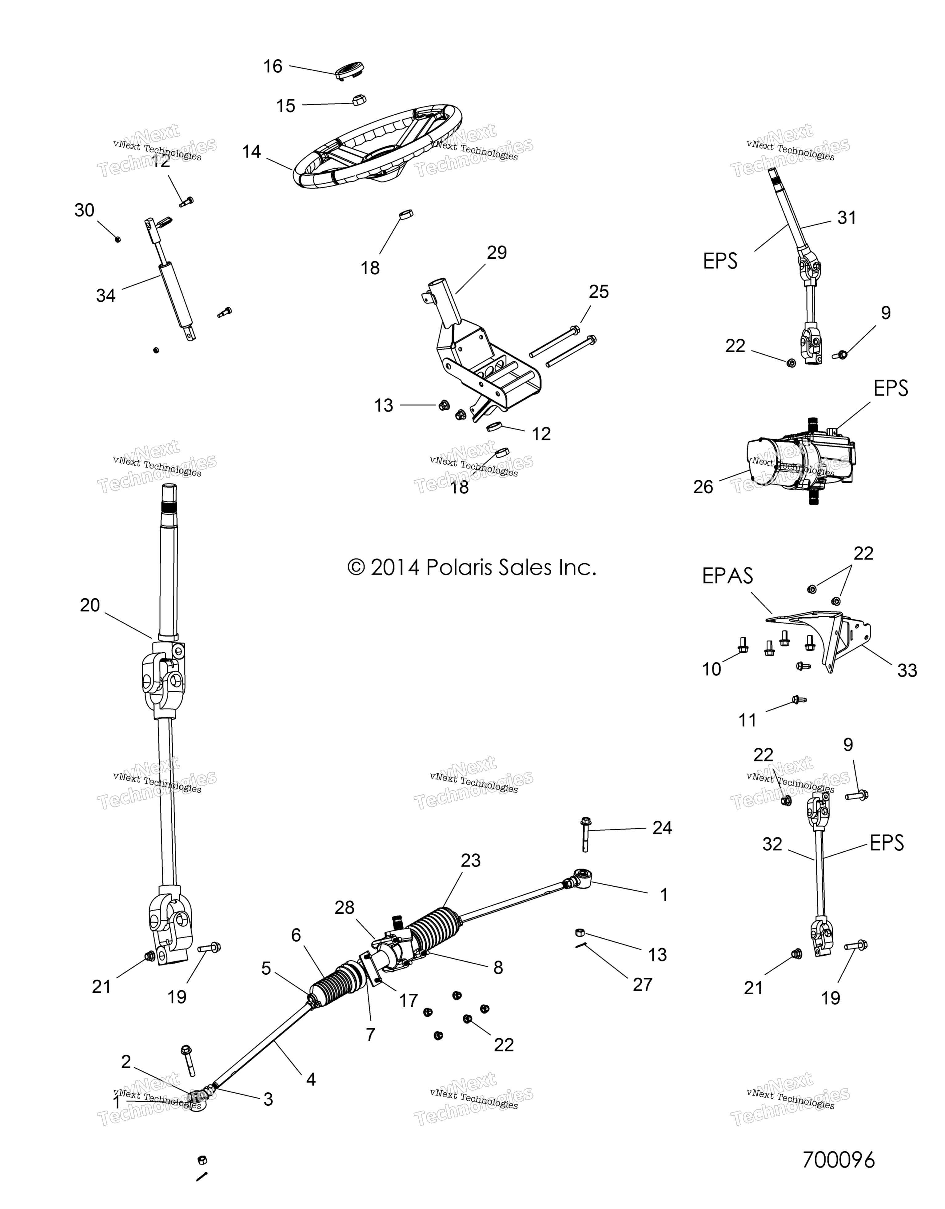 Steering, рулевое управление Asm. R15rted1ea