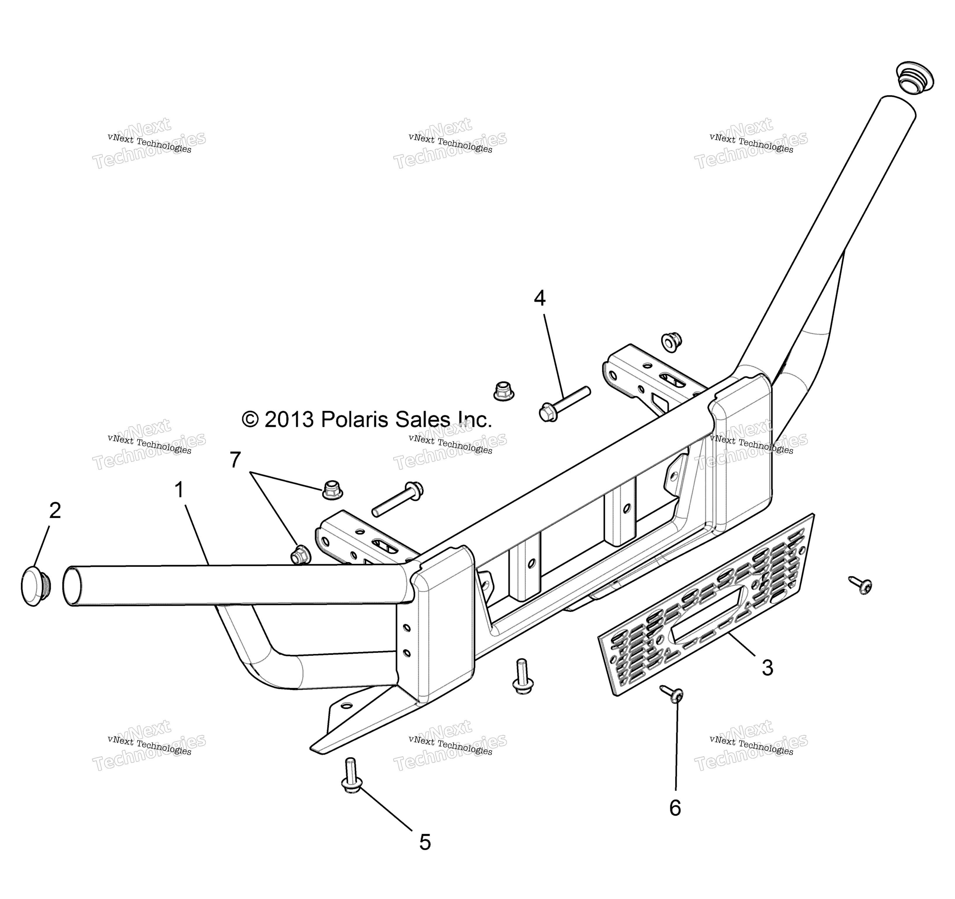 Chassis, передний Bumper