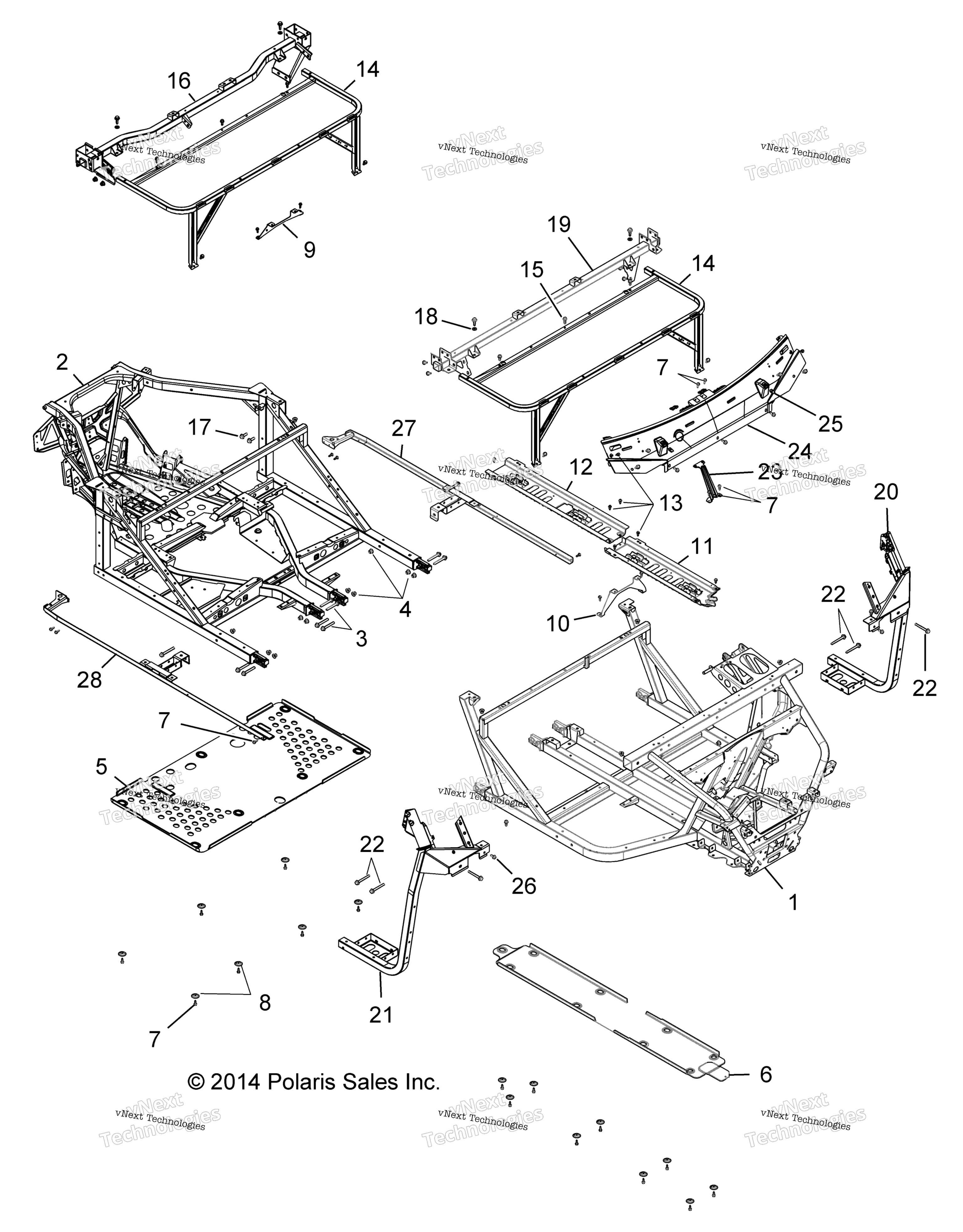 Chassis, рама All Options