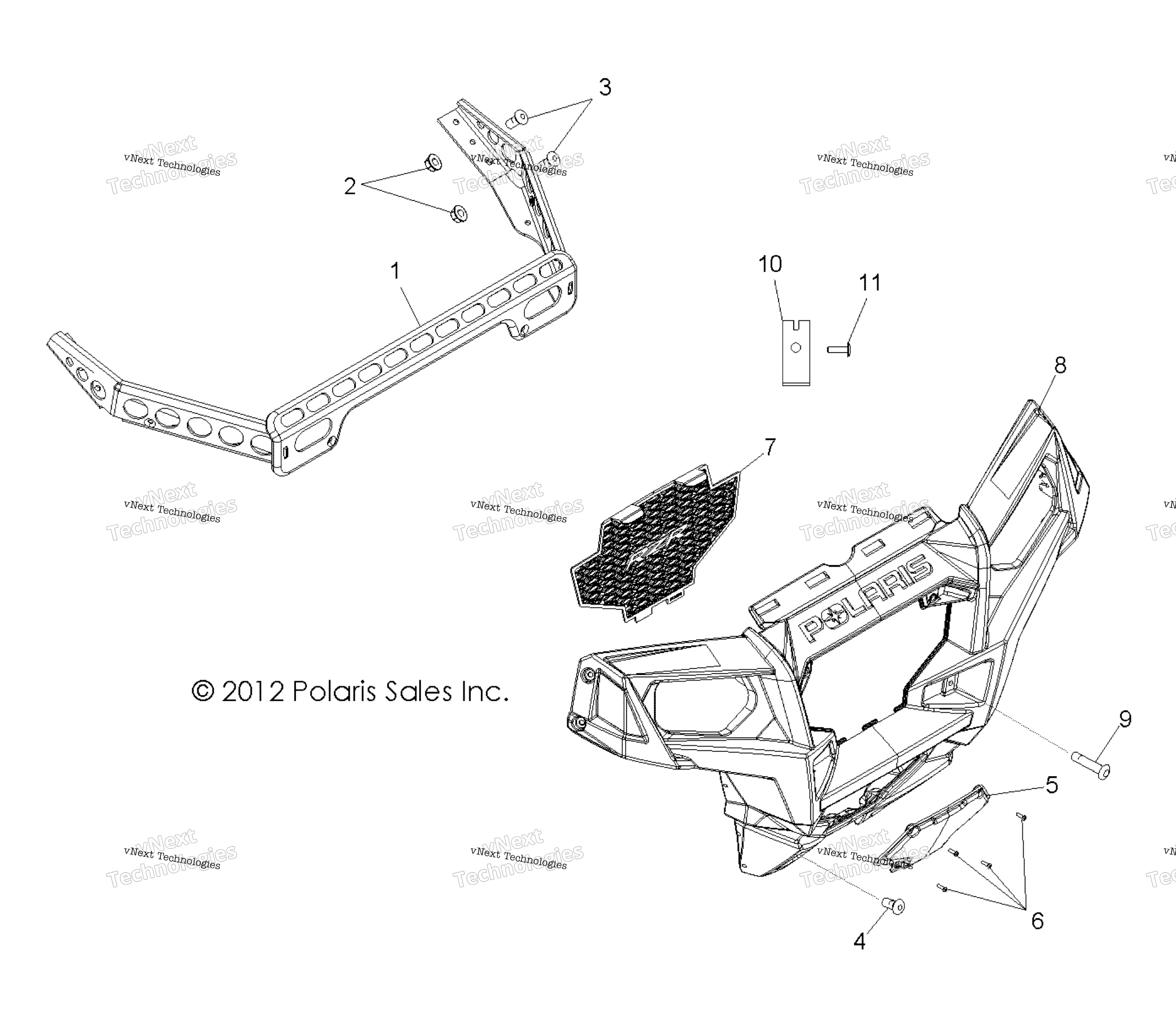 Body, передний Bumper Z14ve76ad / 7Eal / 7Eaw / Eaj / Eau
