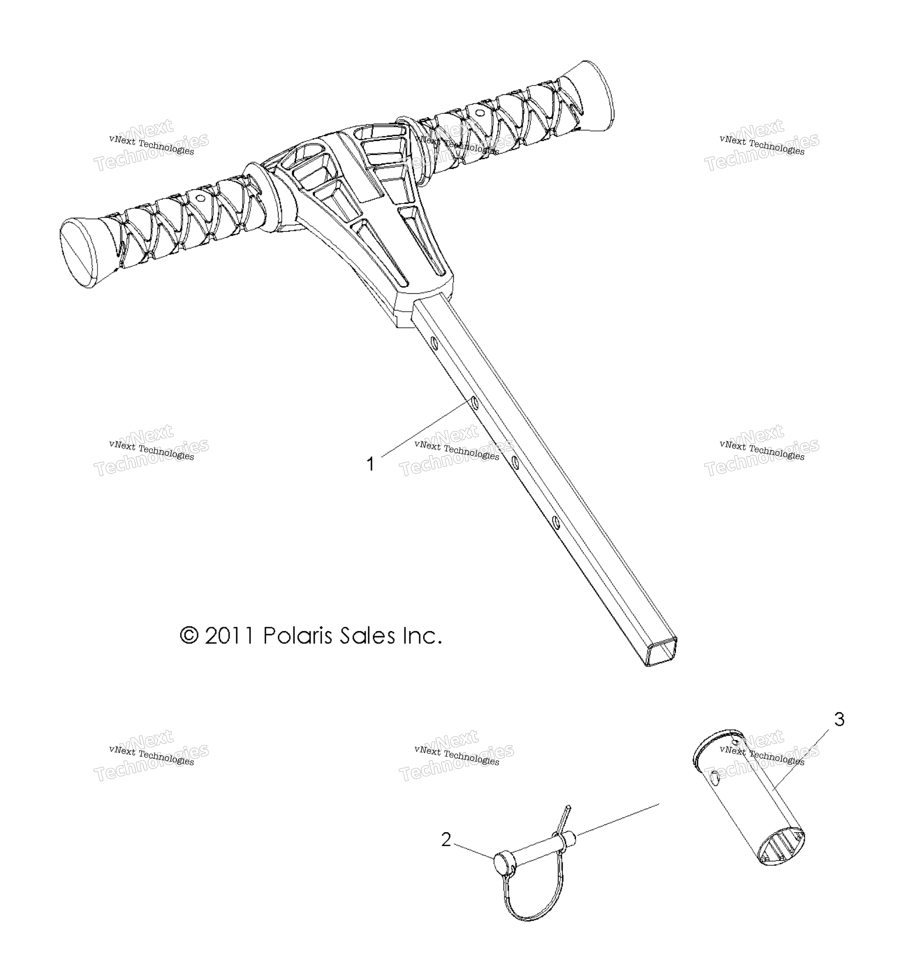 Body, Grab Bar, Passenger Z14vh57ad / 6Eai / Eaw
