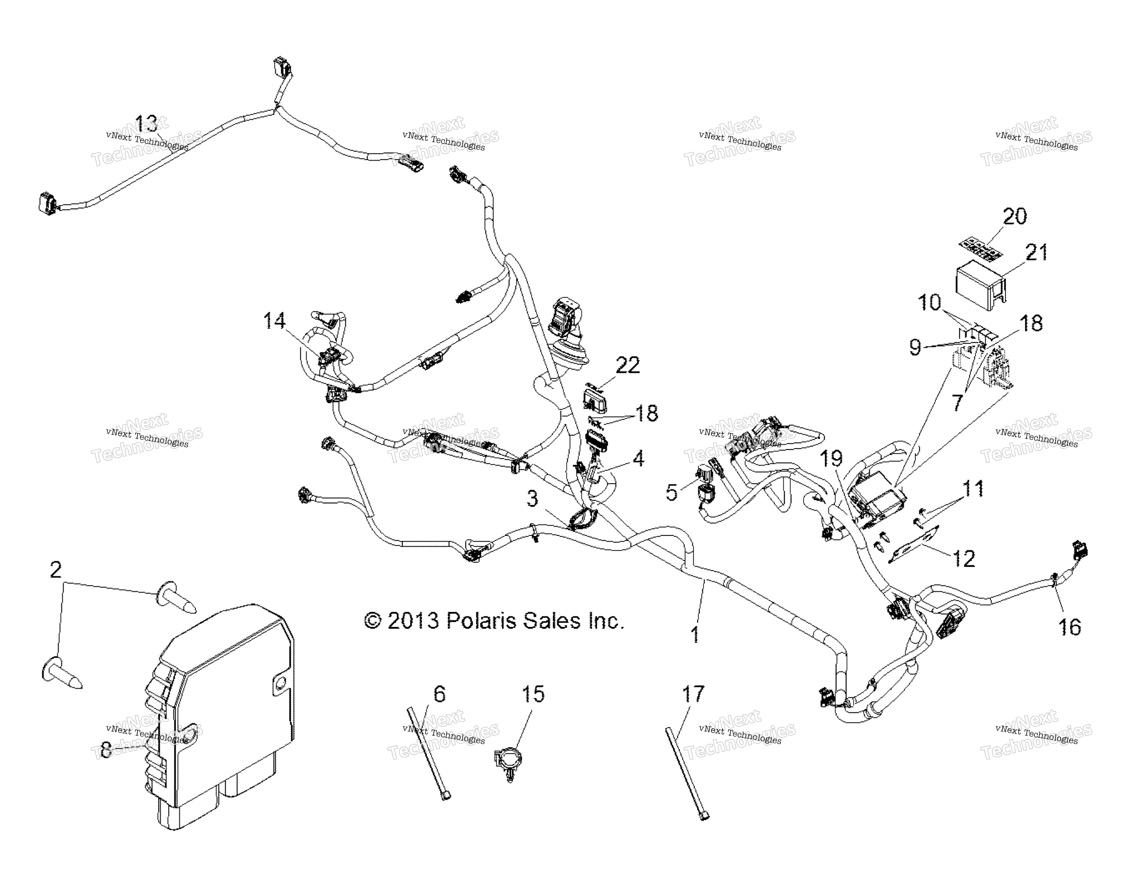 Electrical, Wire Harness, Eps Z14ve7eal / 7Eaw / Eaj / Eau