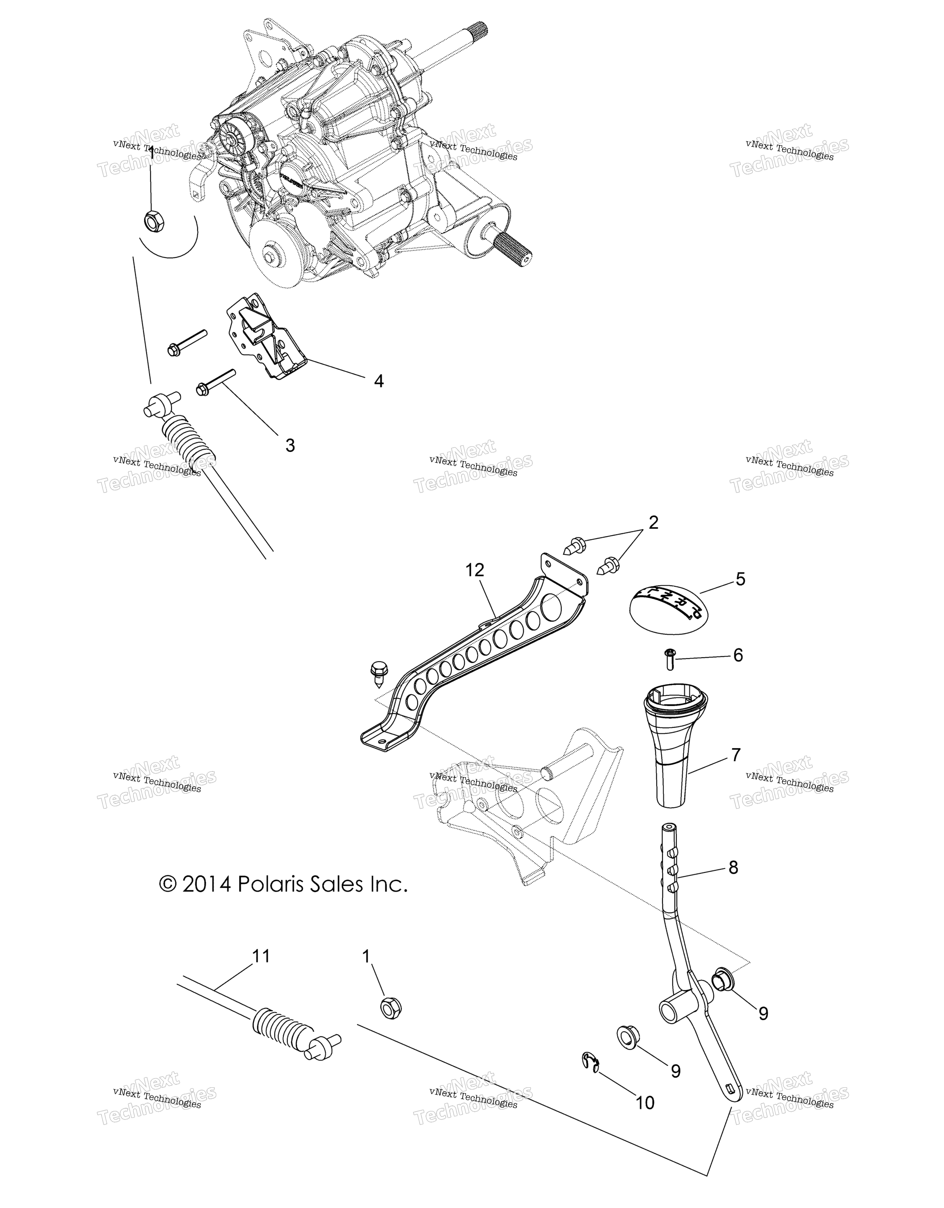 Привод Train, Gear Selector