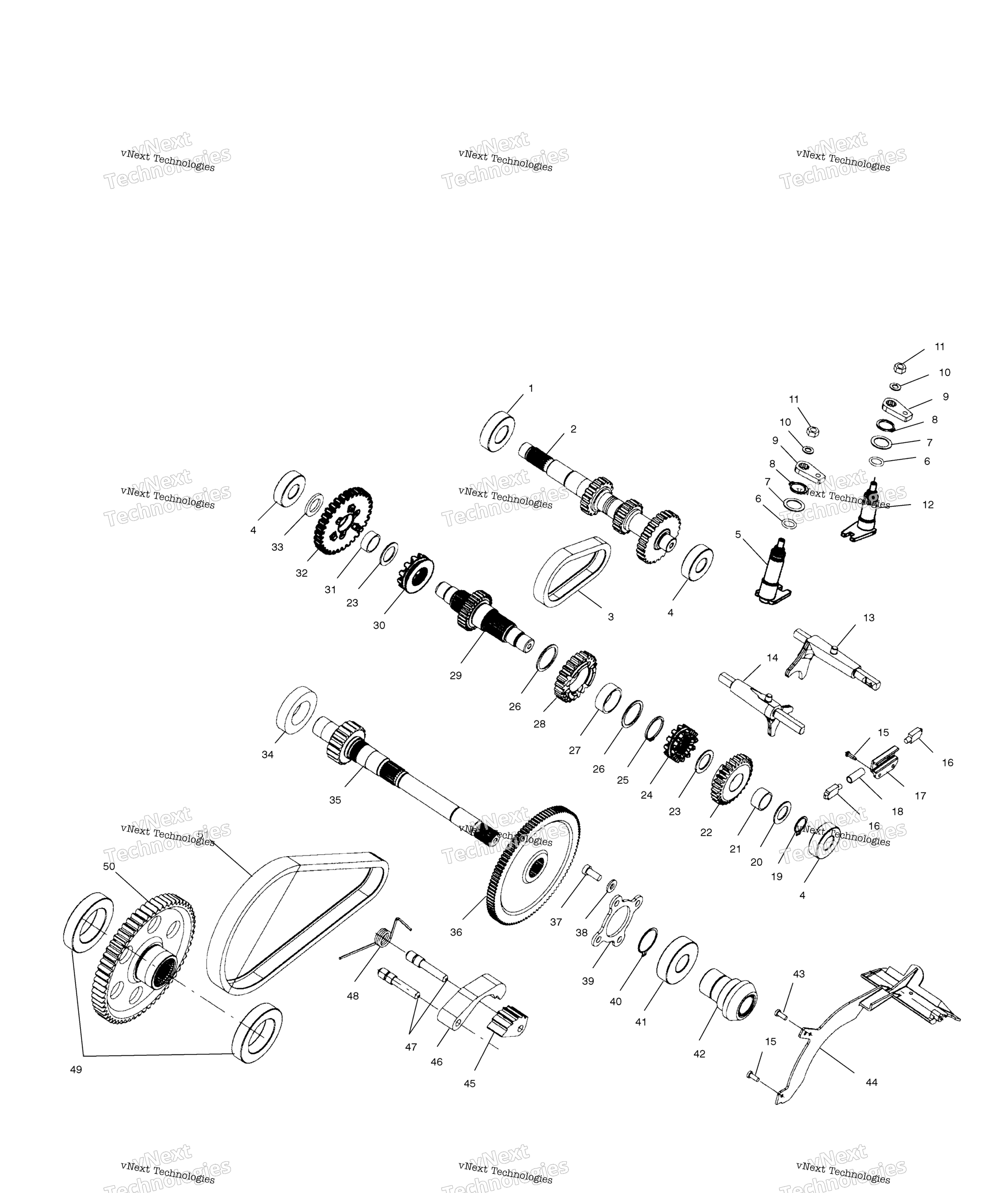 Картер редуктора (4954805480D003)