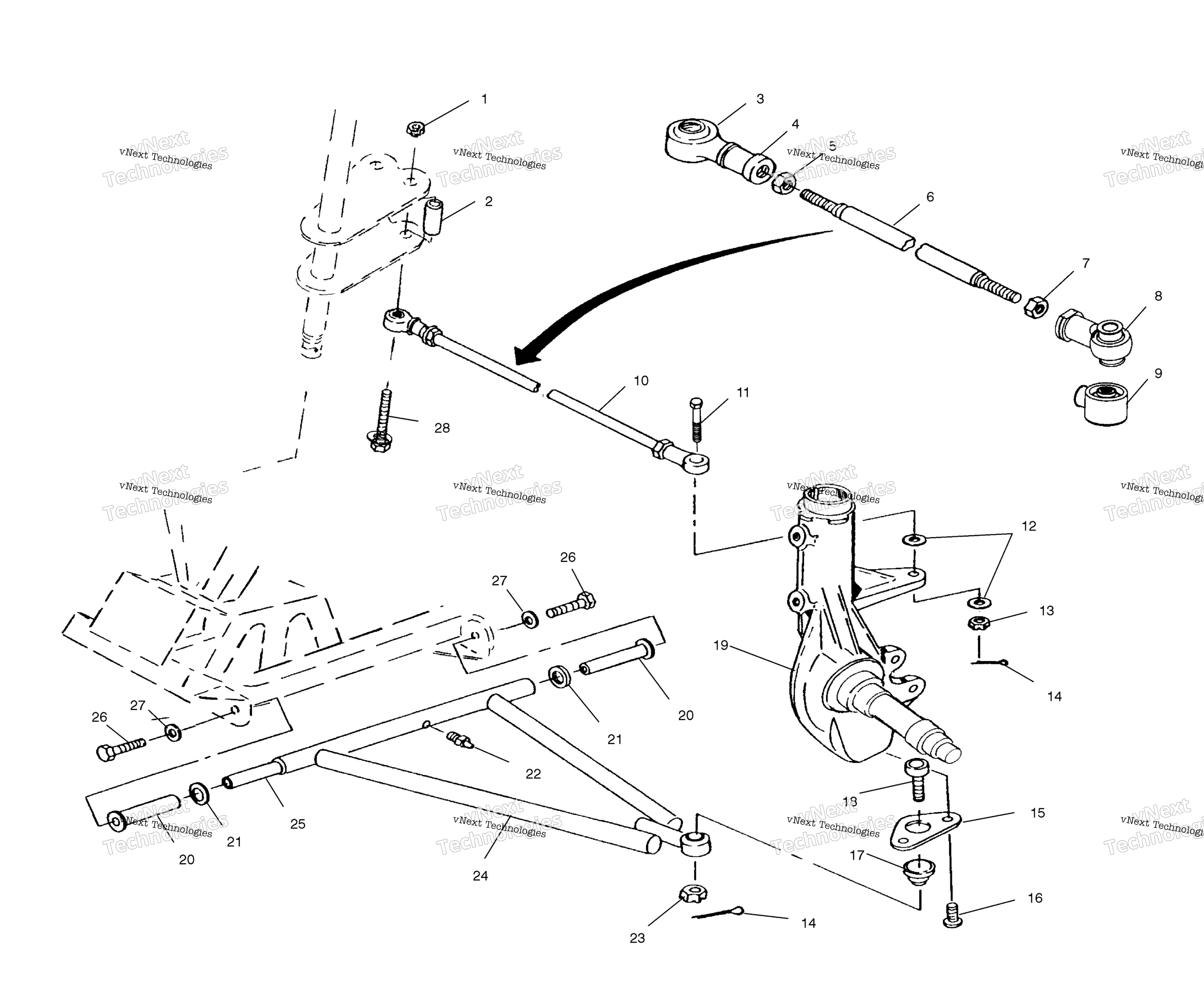 Рычаг/стойка Mounting