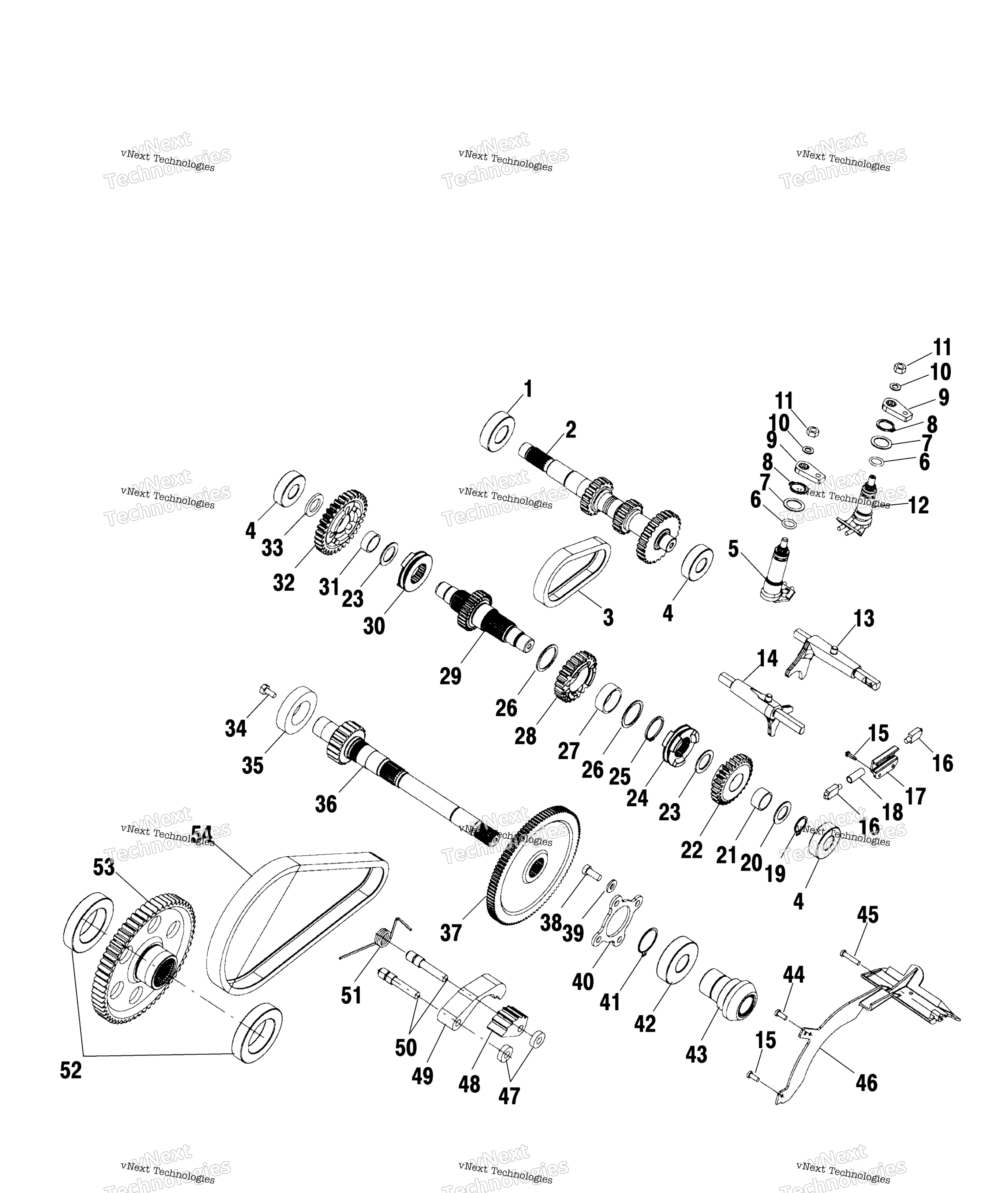 Картер редуктора A00ch33ab (4957715771C013)