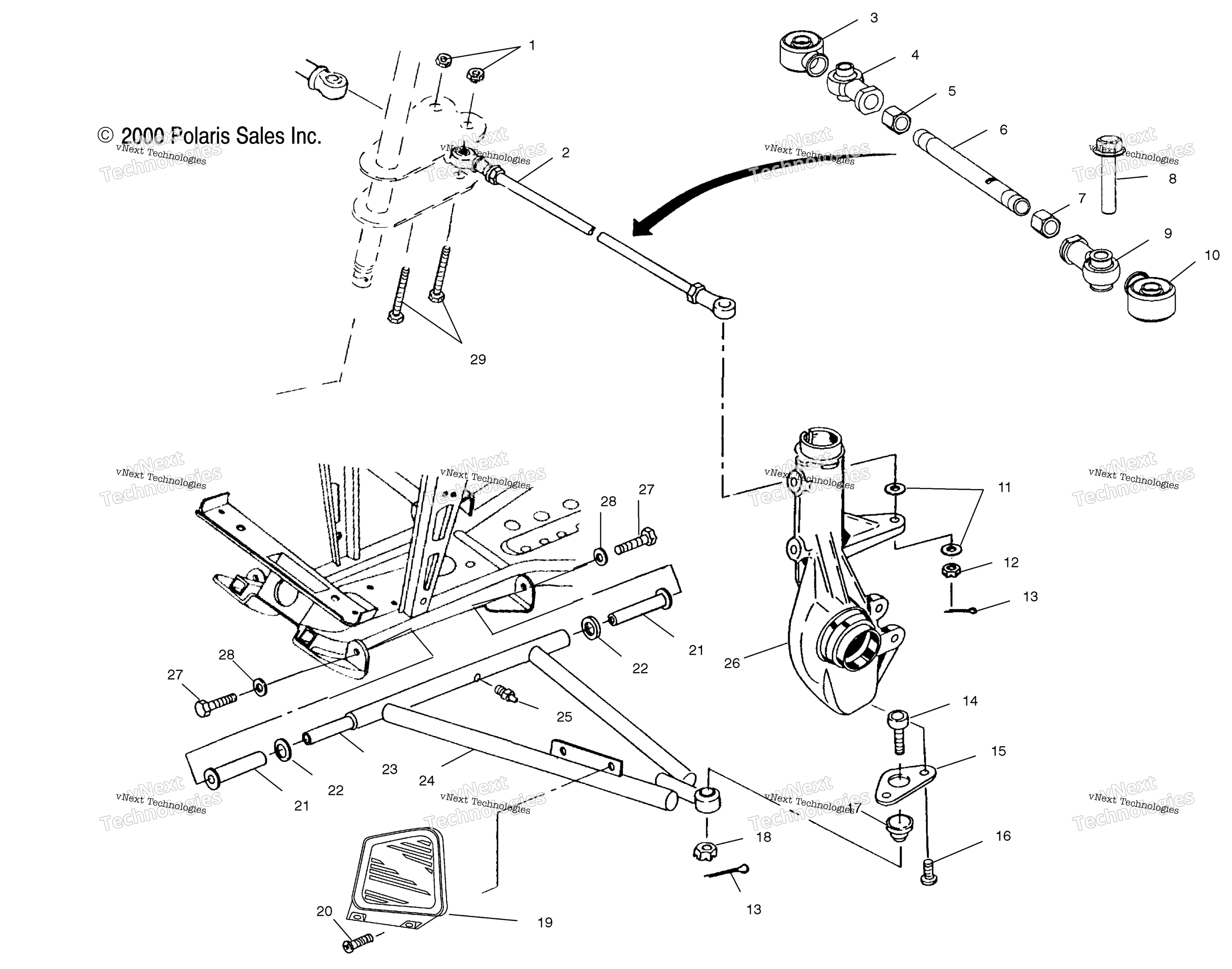 Рычаг/стойка Mounting