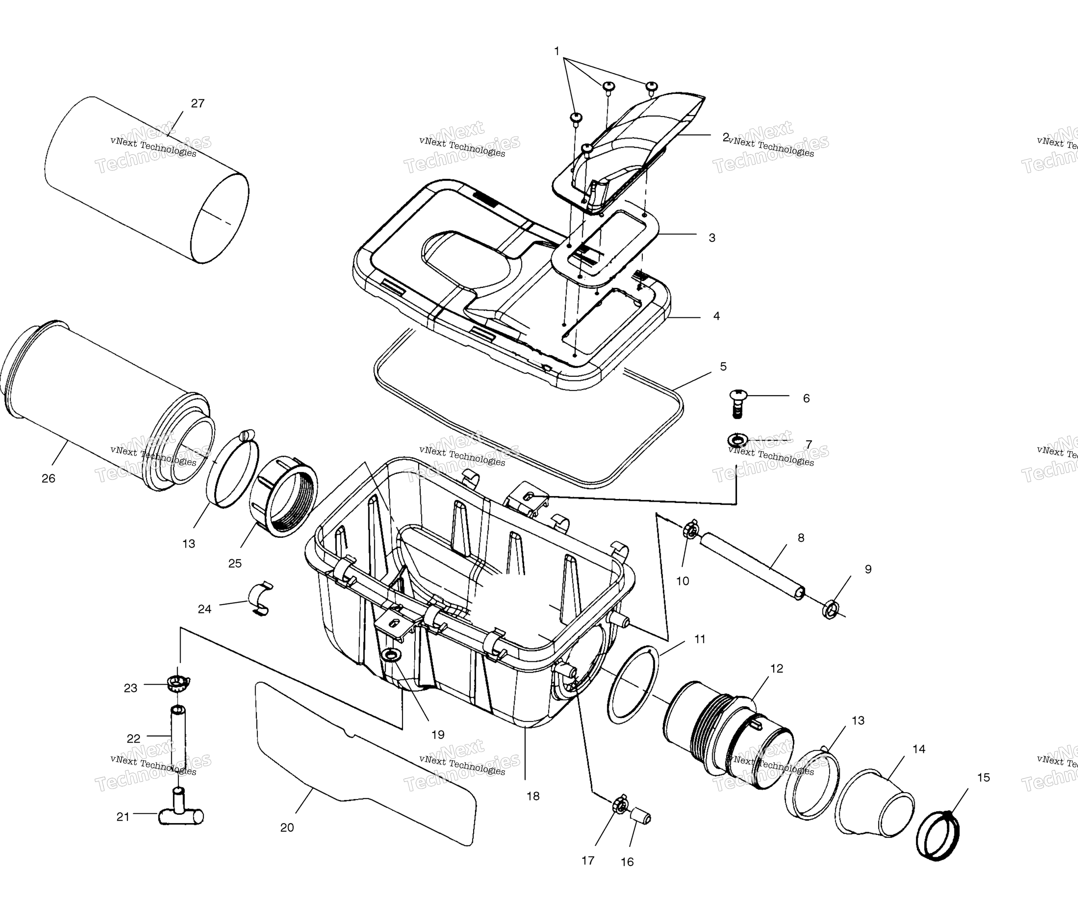 Воздушный Box A01cd32aa (4964026402A011)