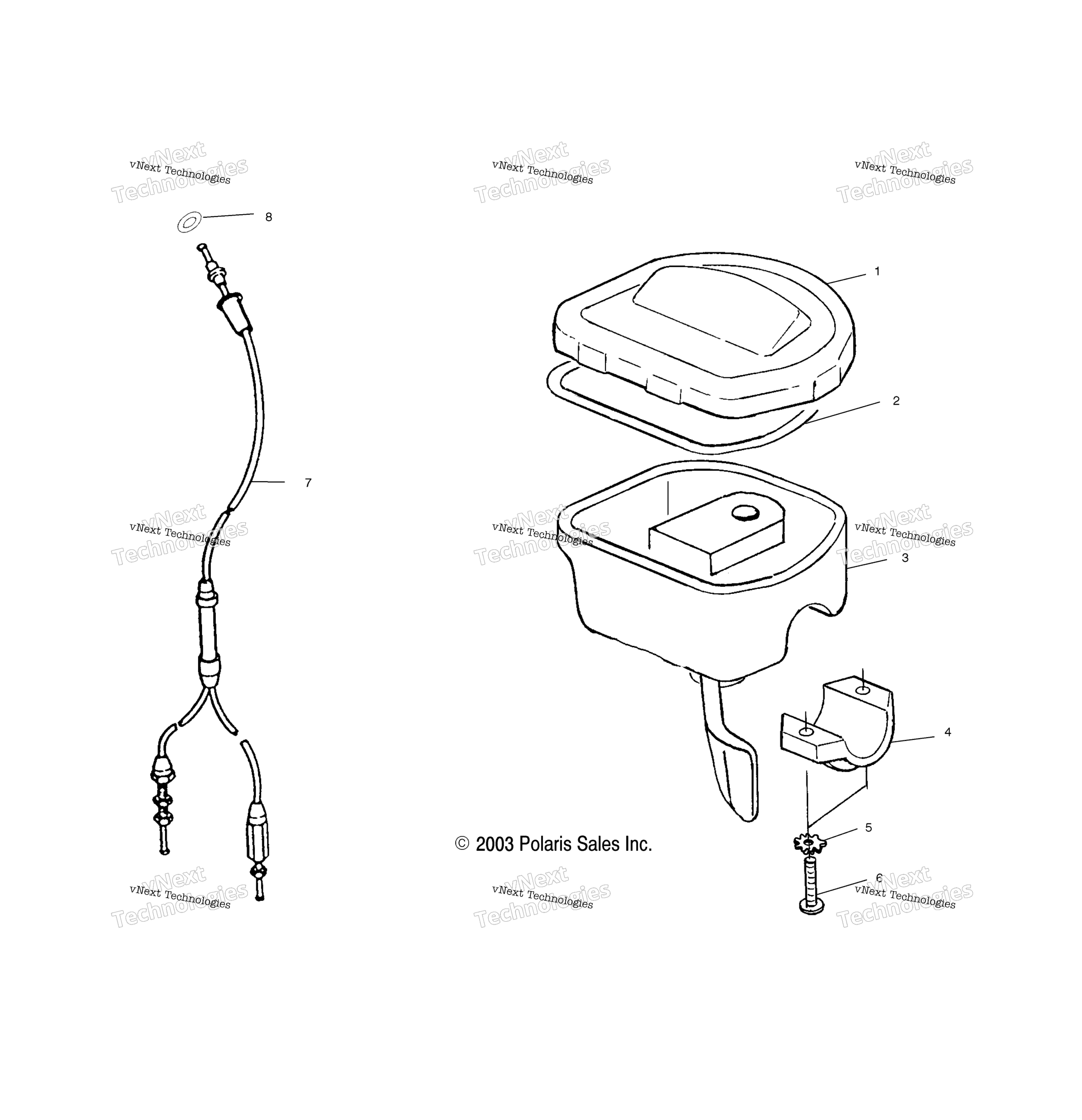 Controlsthrottle Asm / Cable