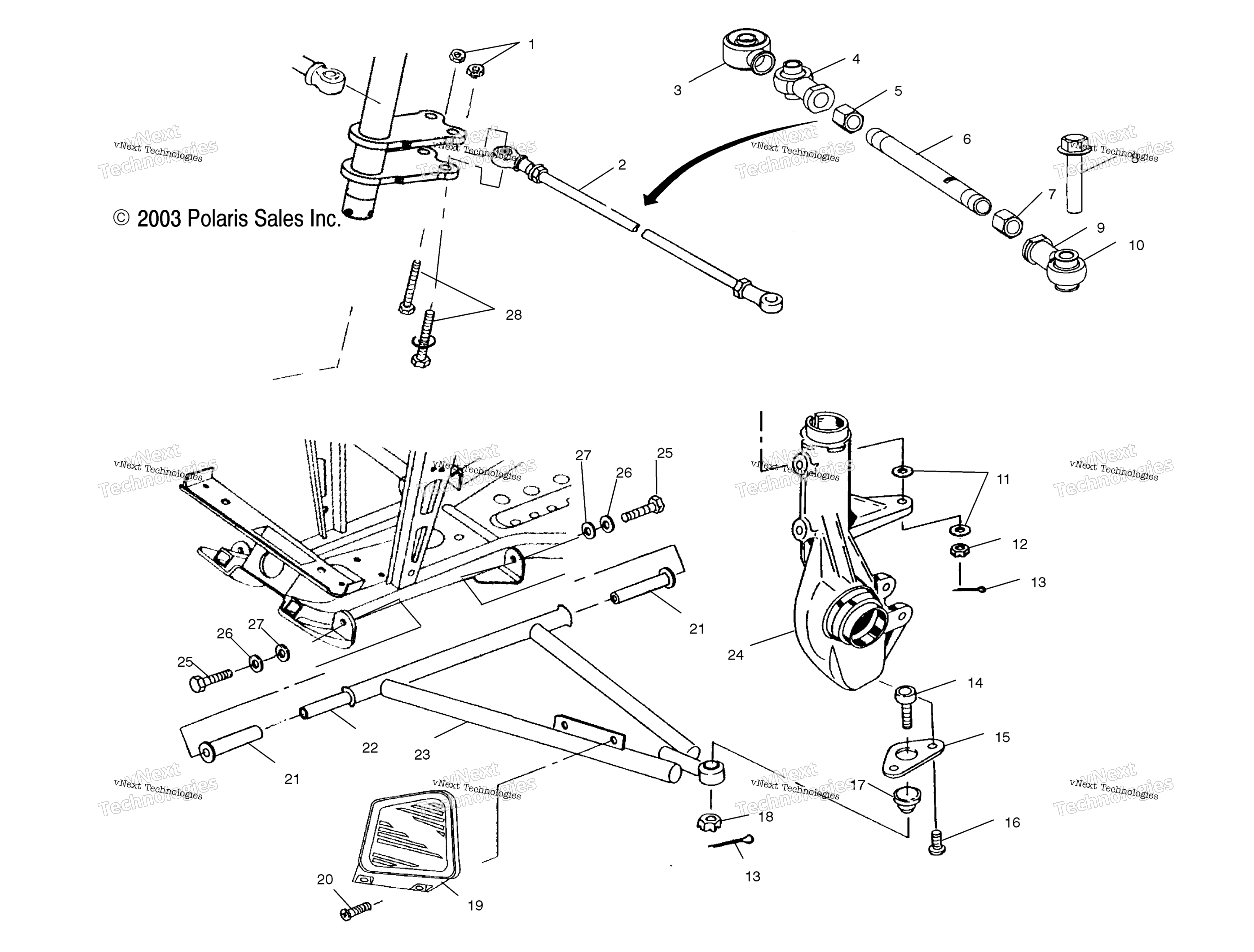 Рычаг/стойка Mounting /Ab/Ac/Fb