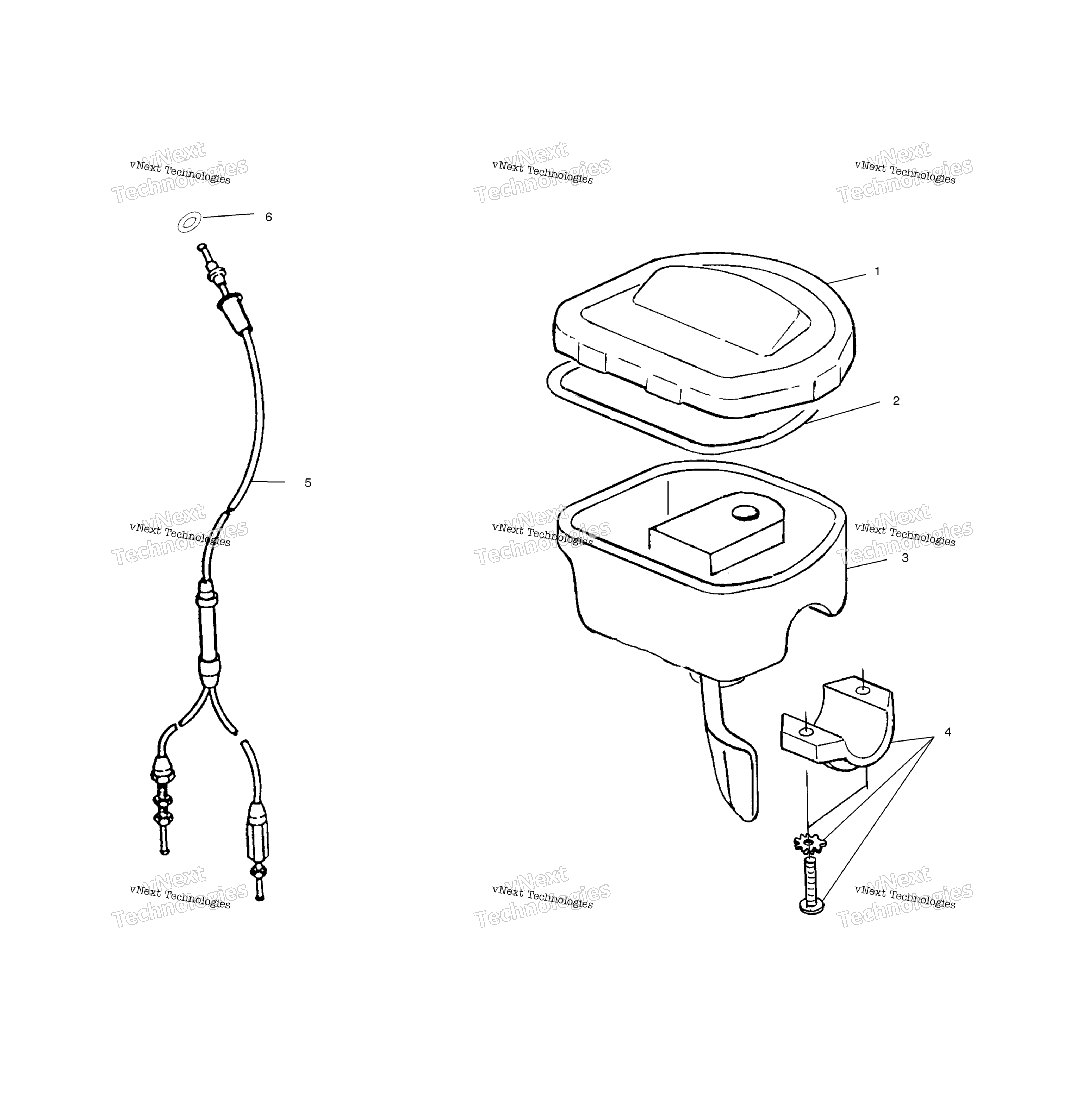 Controlsthrottle Asm / Cable / Cb