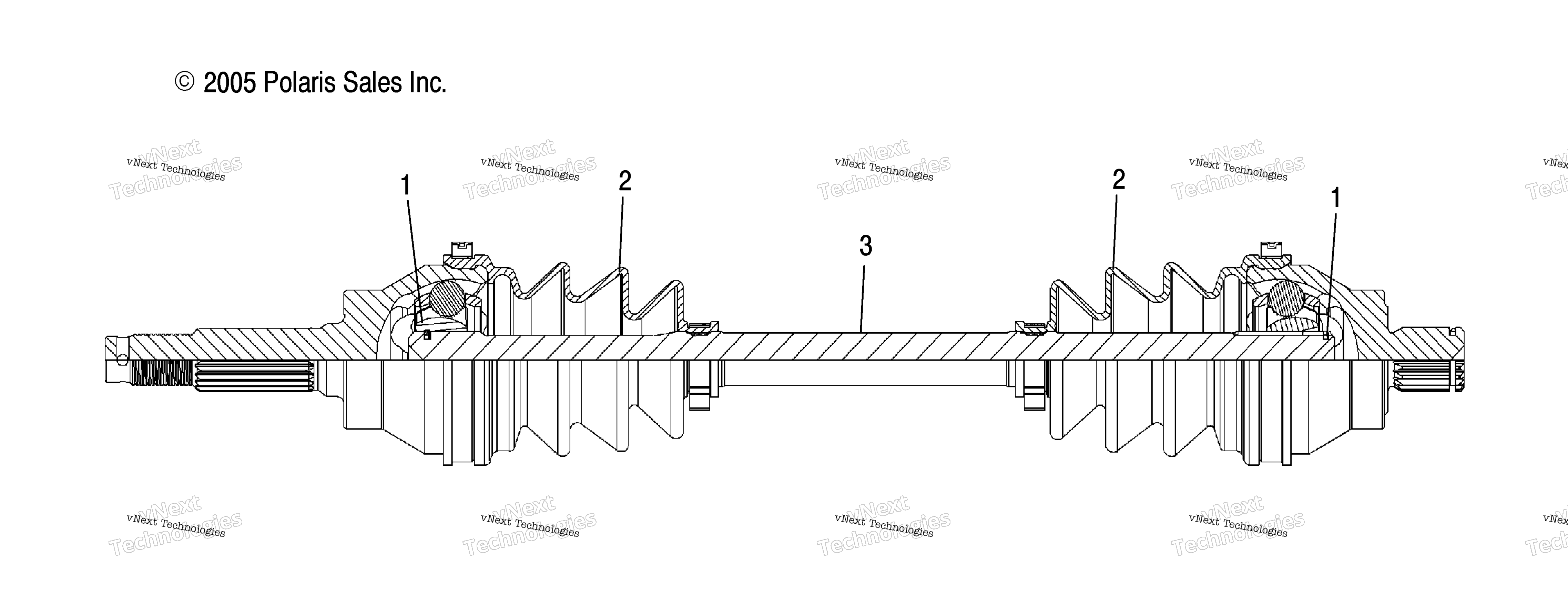 Half Shaft, передний A06ld27aa / Ab / Ac / Ad (4999202079920207B06)