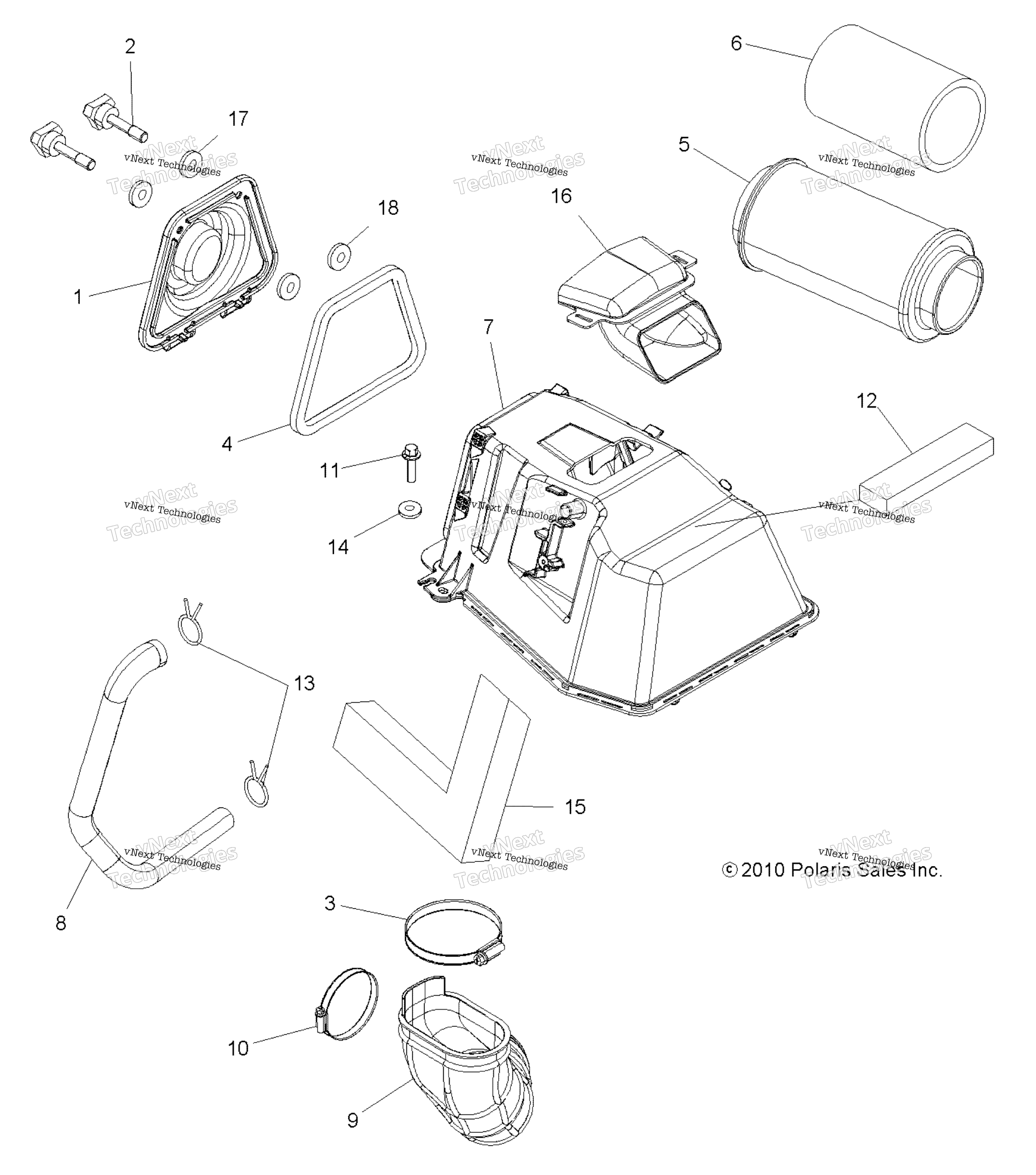 Двигатель, впуск (49Atvairintake10spxp550)