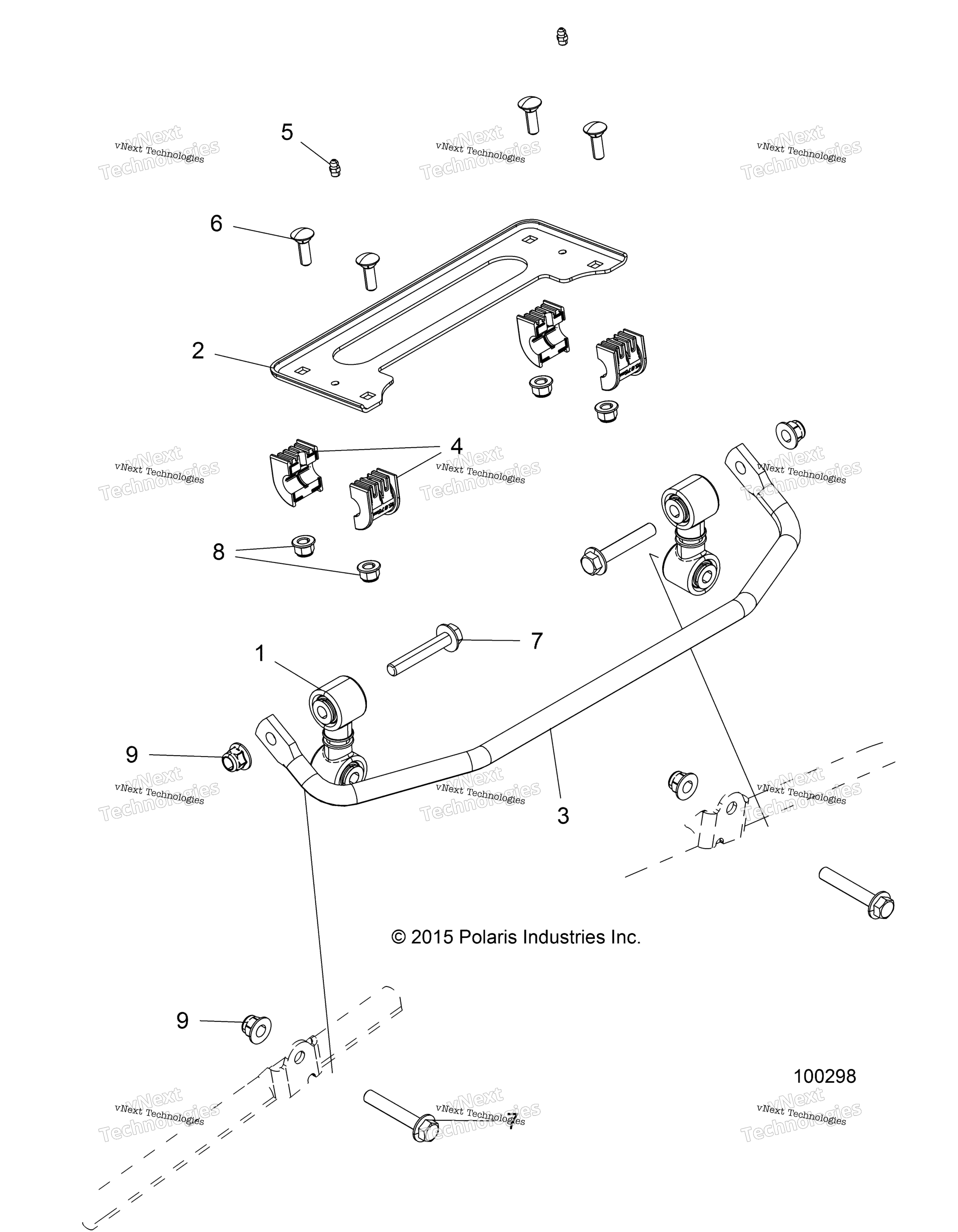 Suspension, Stabilizer Bar, передний