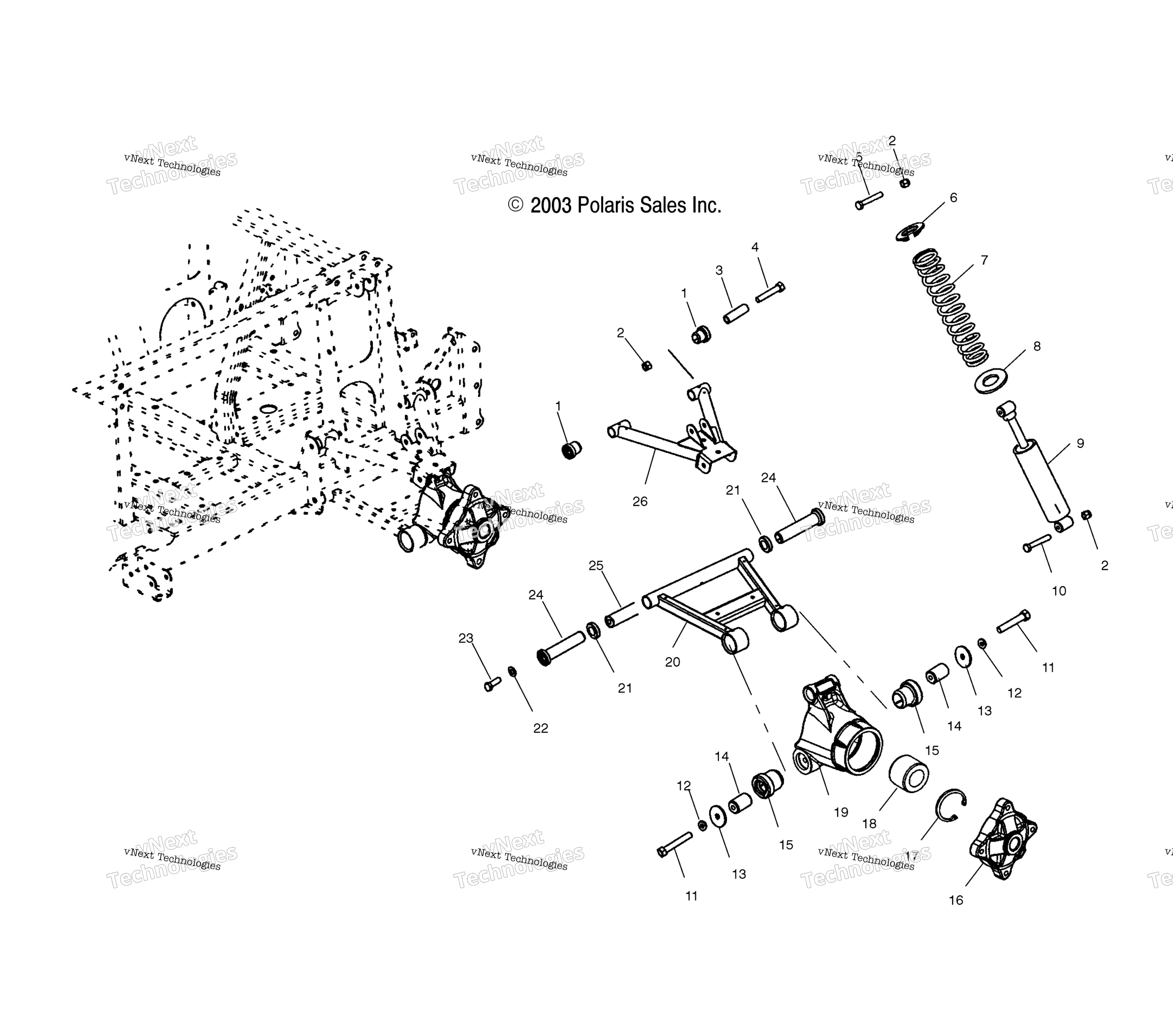 средний привод рычаги A04rf50aa (4987918791B10)