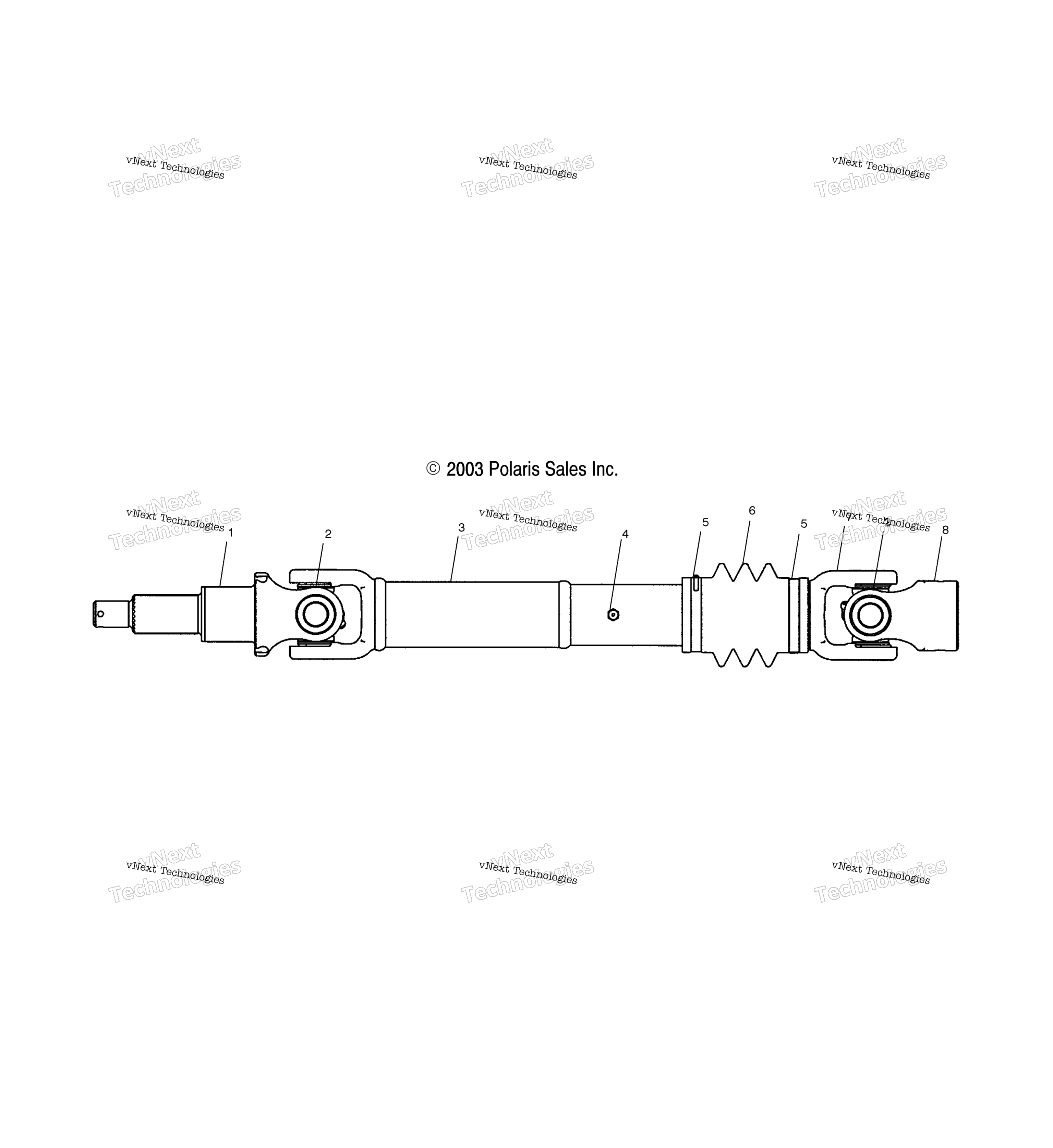 средний Driveshaft A04rf50aa (4987918791B09)