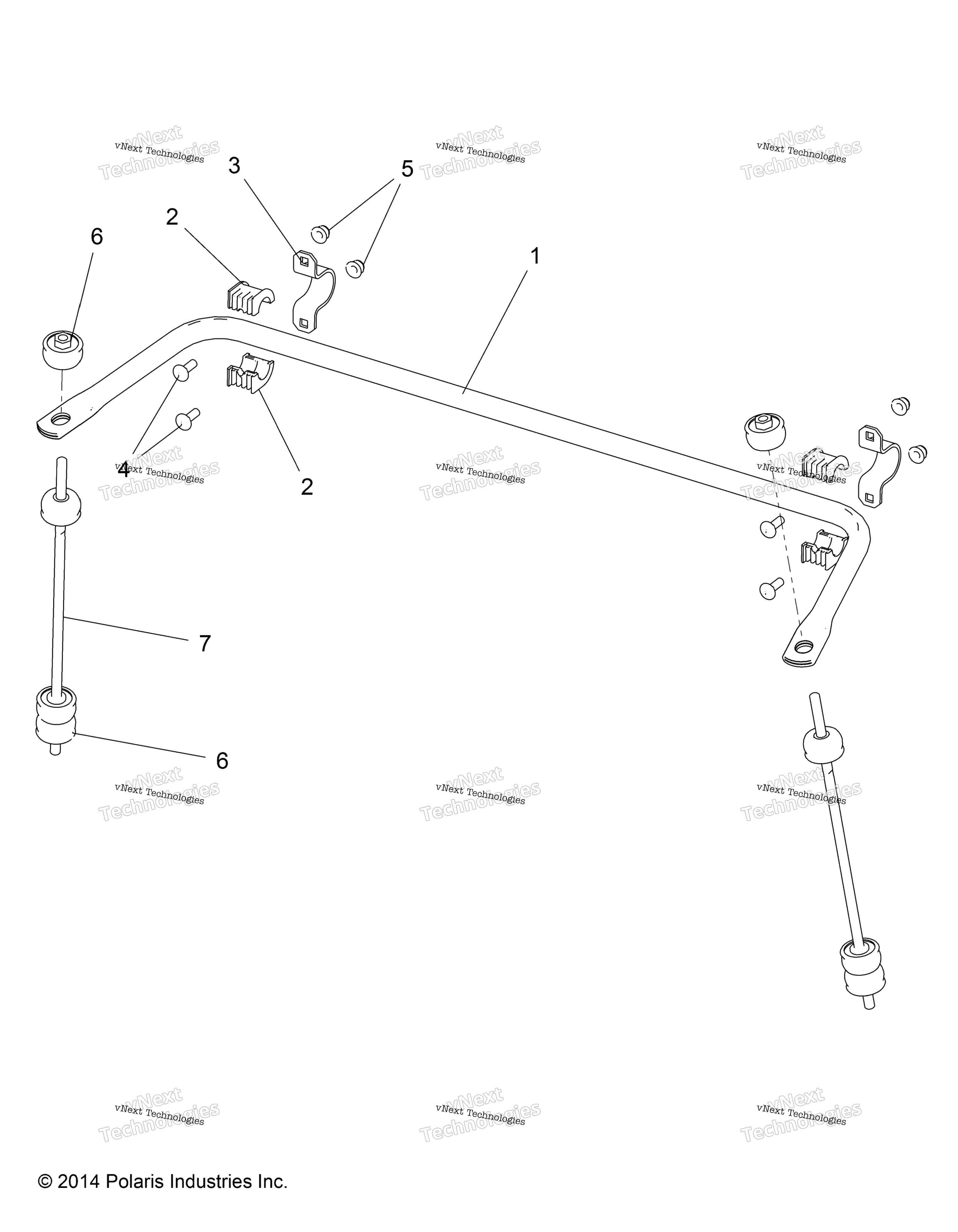 Подвеска, задняя Stabilizer Bar