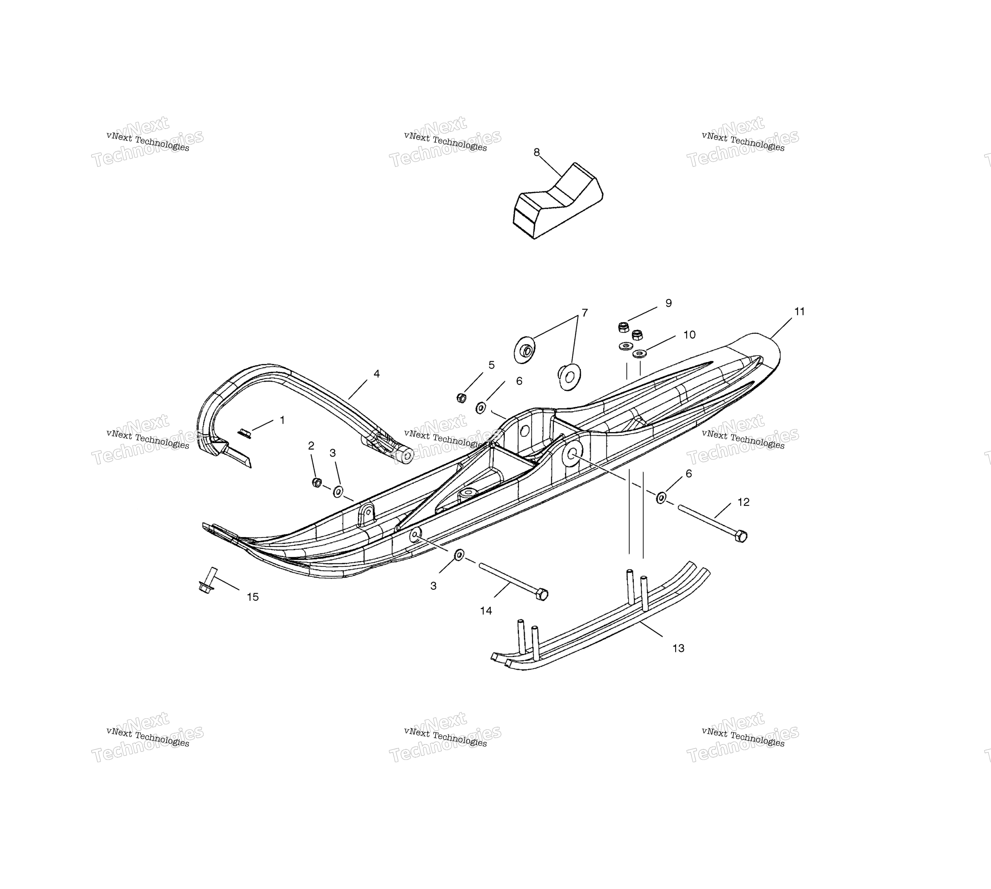 Ski S03nk7cs / As03nl7cs / A / As03nl8cs / As03nm8cs