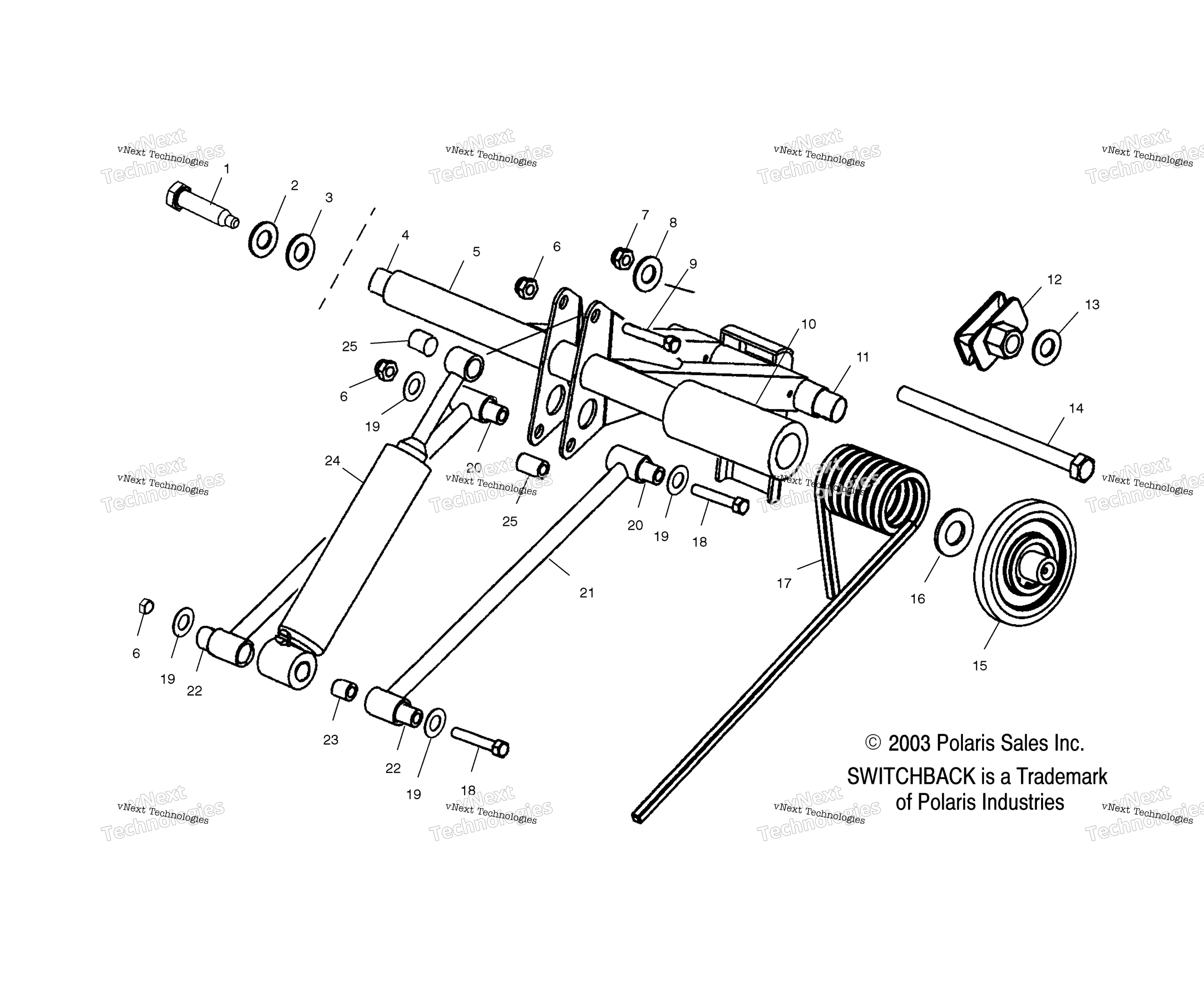 Задняя часть Torque Arm /A/B/C/Ds04ns7cs/A/B/C/Ds04ns8cs/A/B/C/D