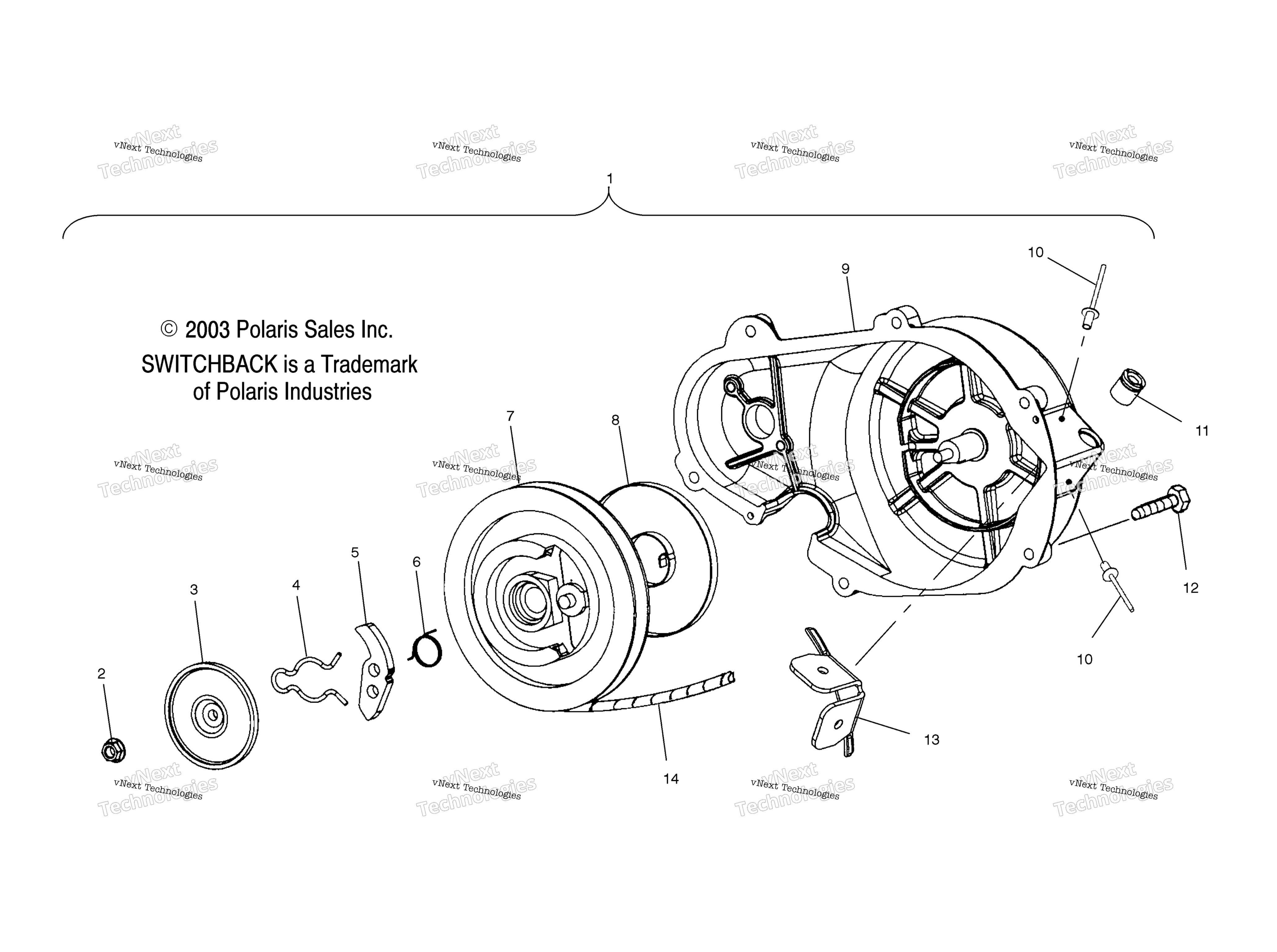 Ручной стартер Starter S04ns8cs/A/B/C/D (4988378837E05)