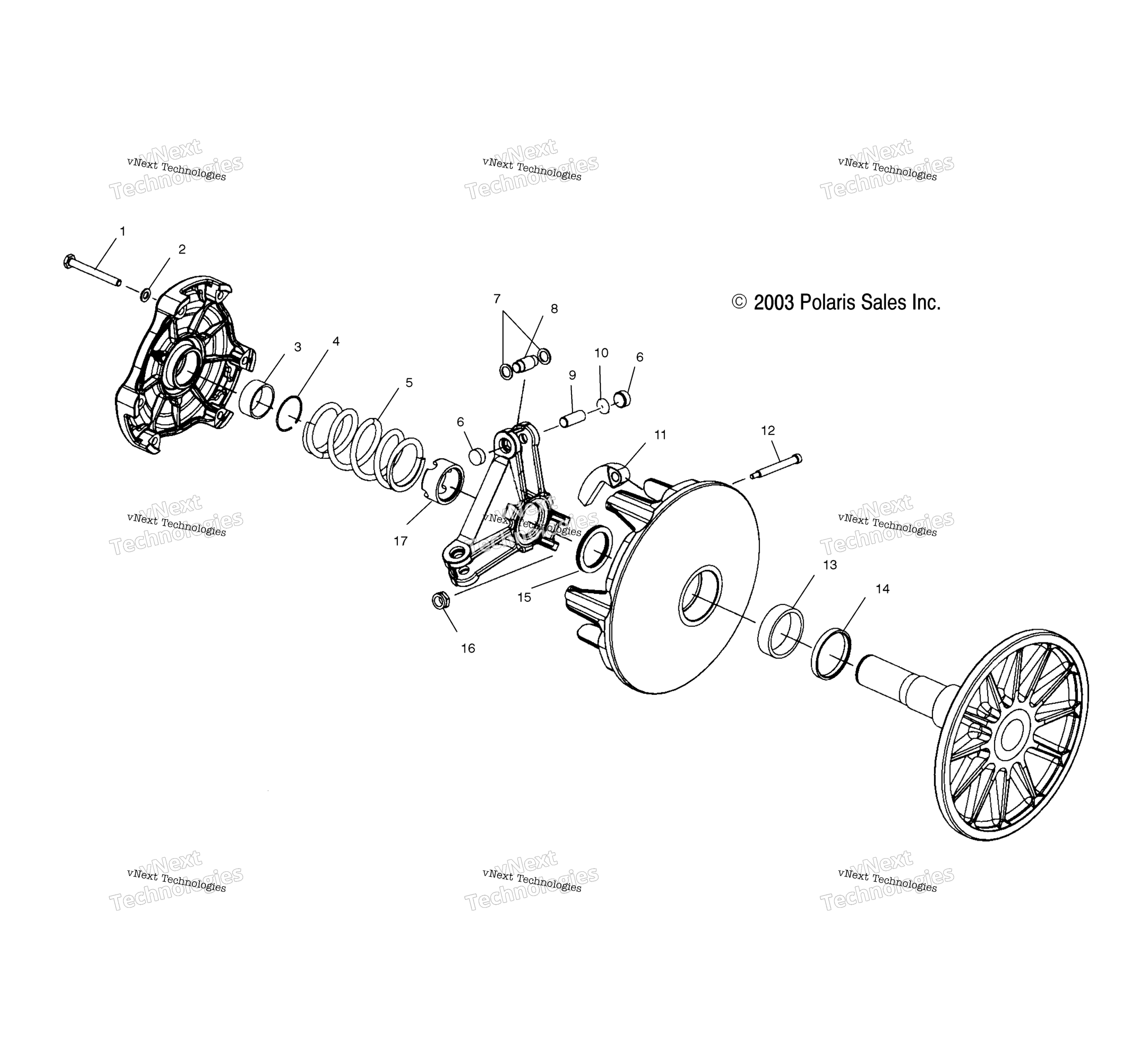 Привод Clutch (4988558855C01)