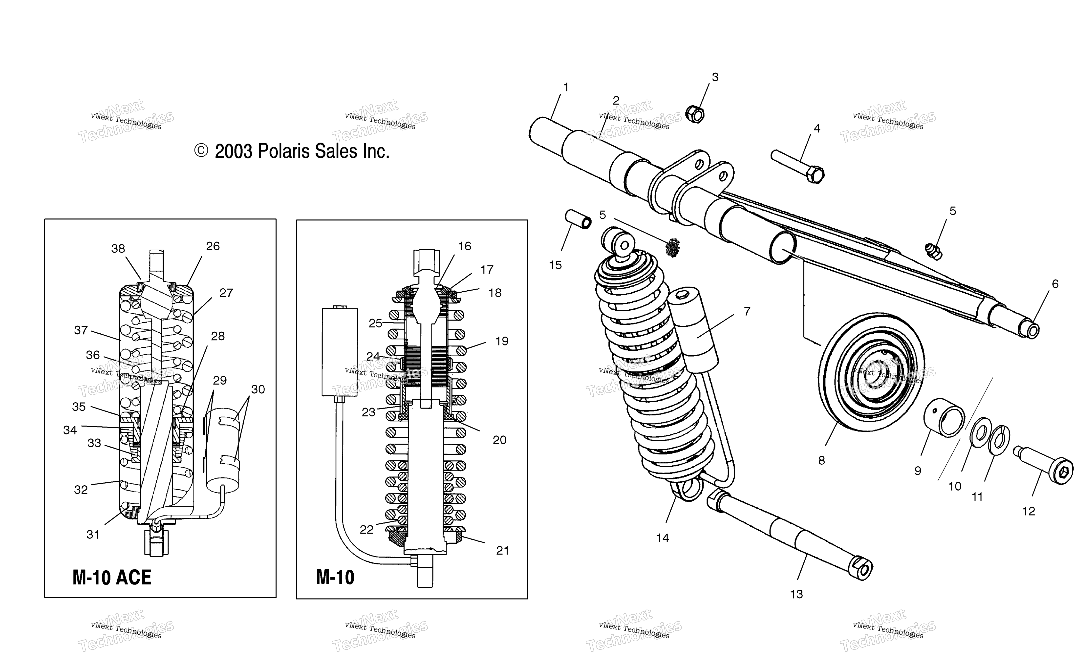 Torque Arm, задний / Bsa (4988678867C03)