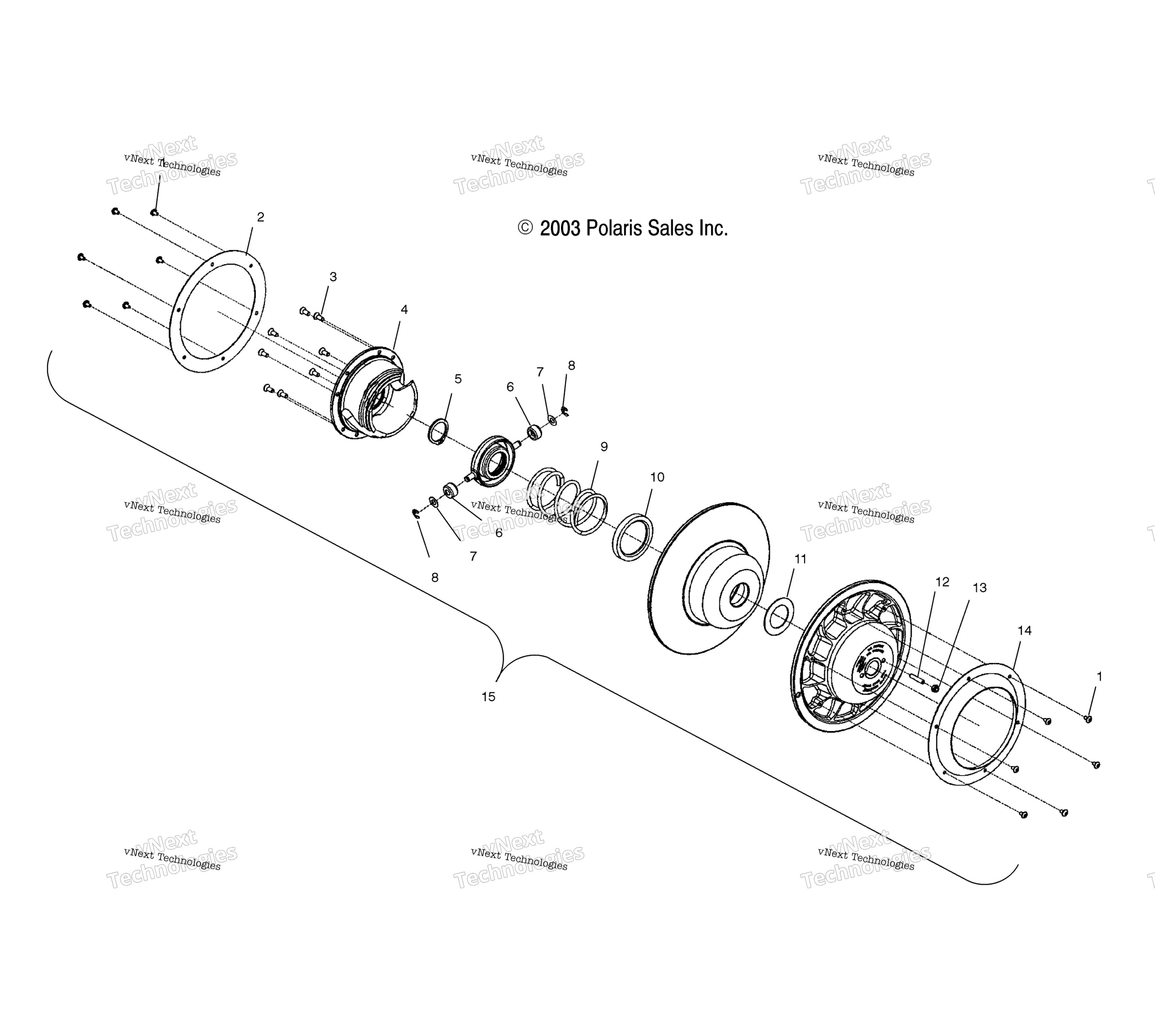 Ведомый Clutch /7Csa/7Csb/7Csc/8Cs/8Csa/8Csb/8Cscs04ne7cs/8Cs