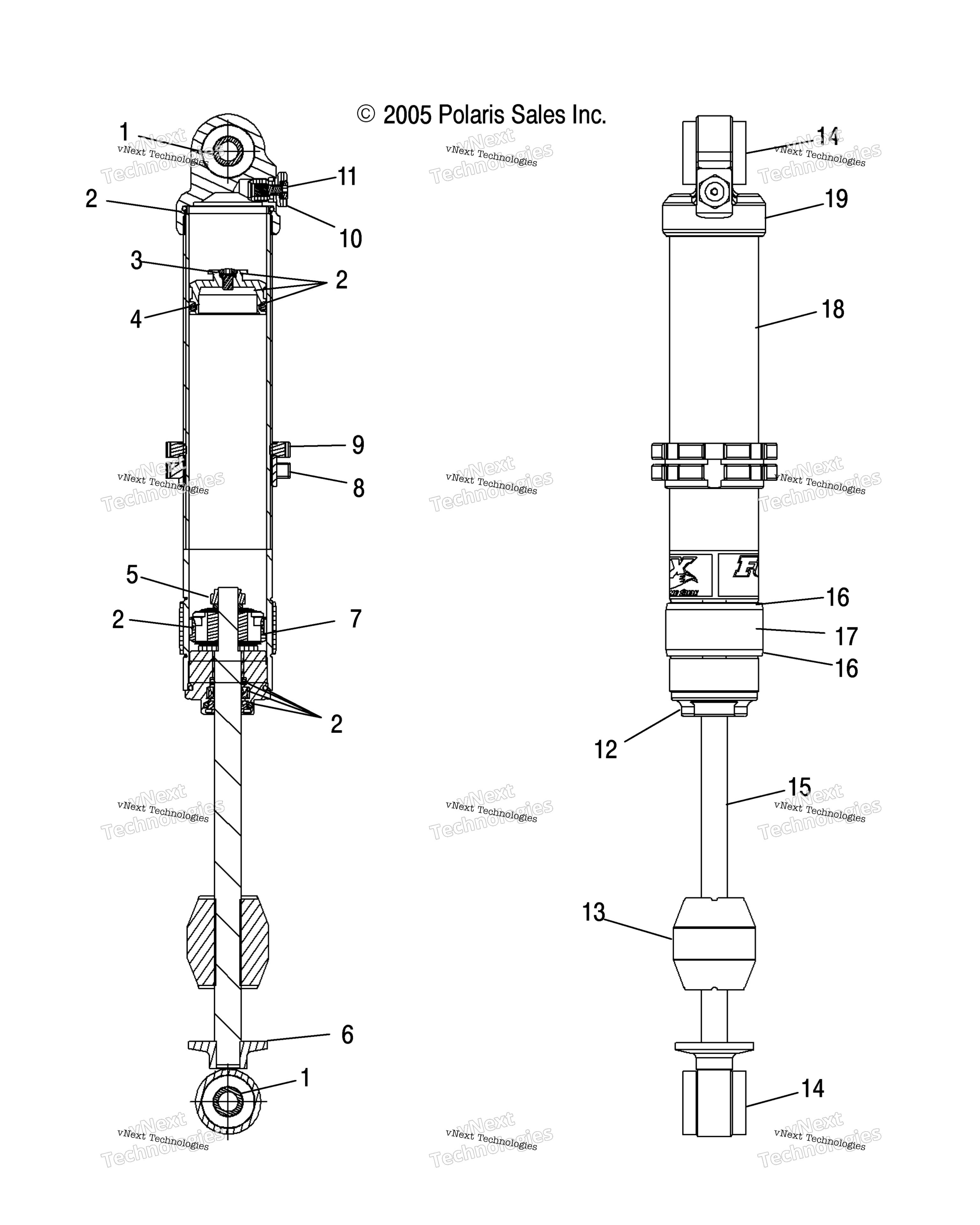 Shock, Ifs / Dsa (4997499749B13)