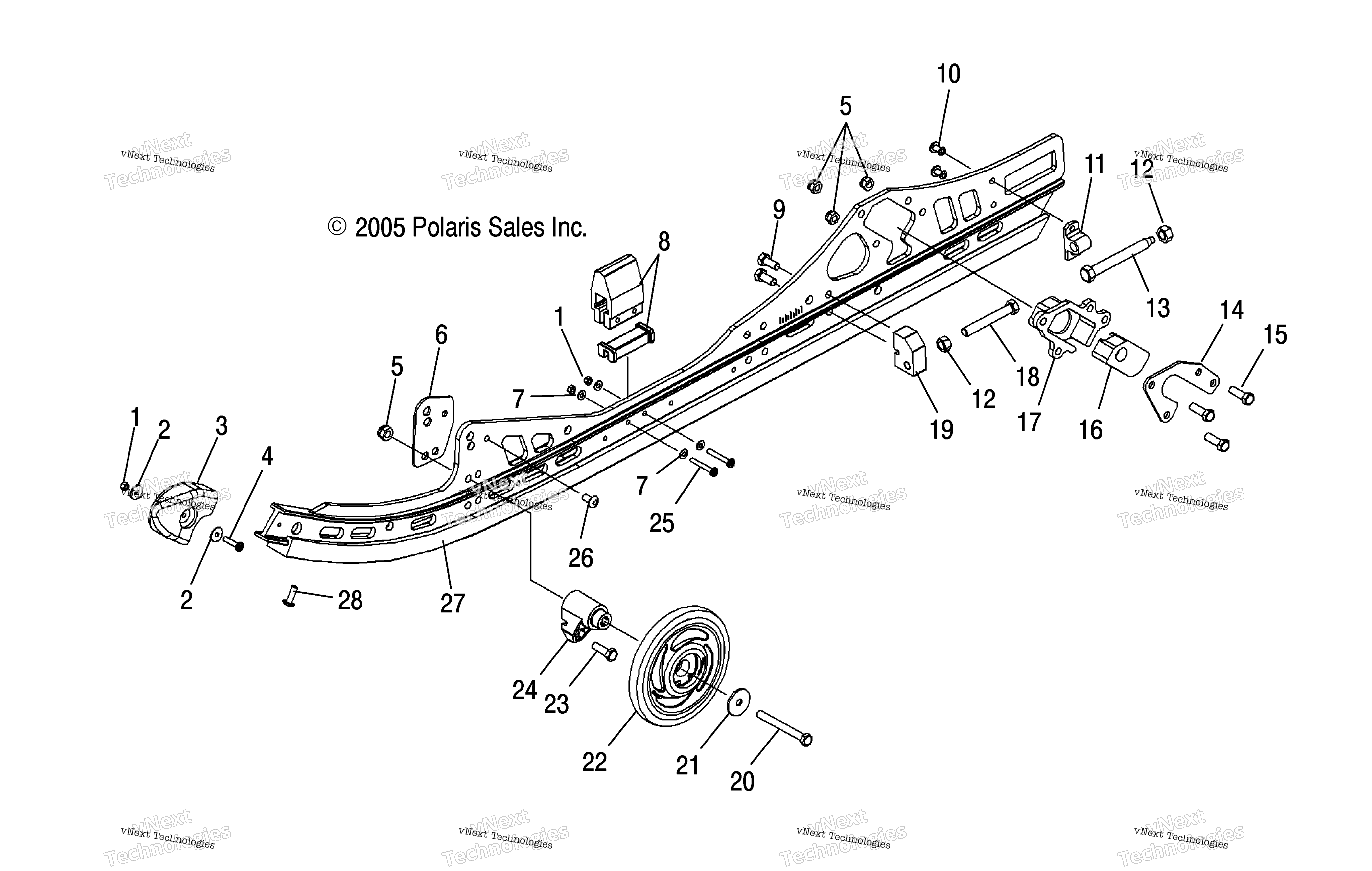 Rail узел (4997359735B11)