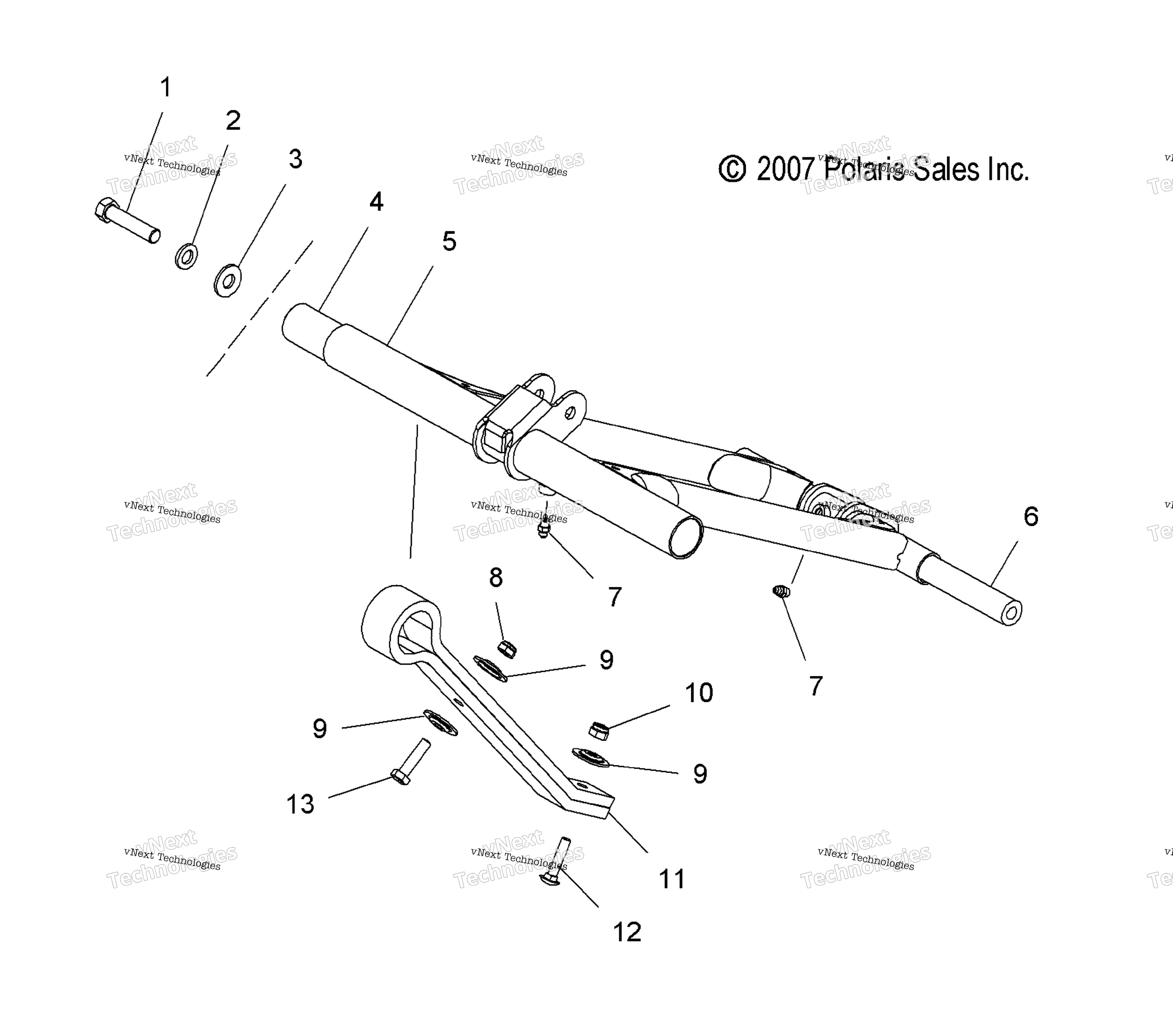 Suspension, Torque Arm, передний (Lx) S08pd6hs (49Snowfta08iqtrbo)