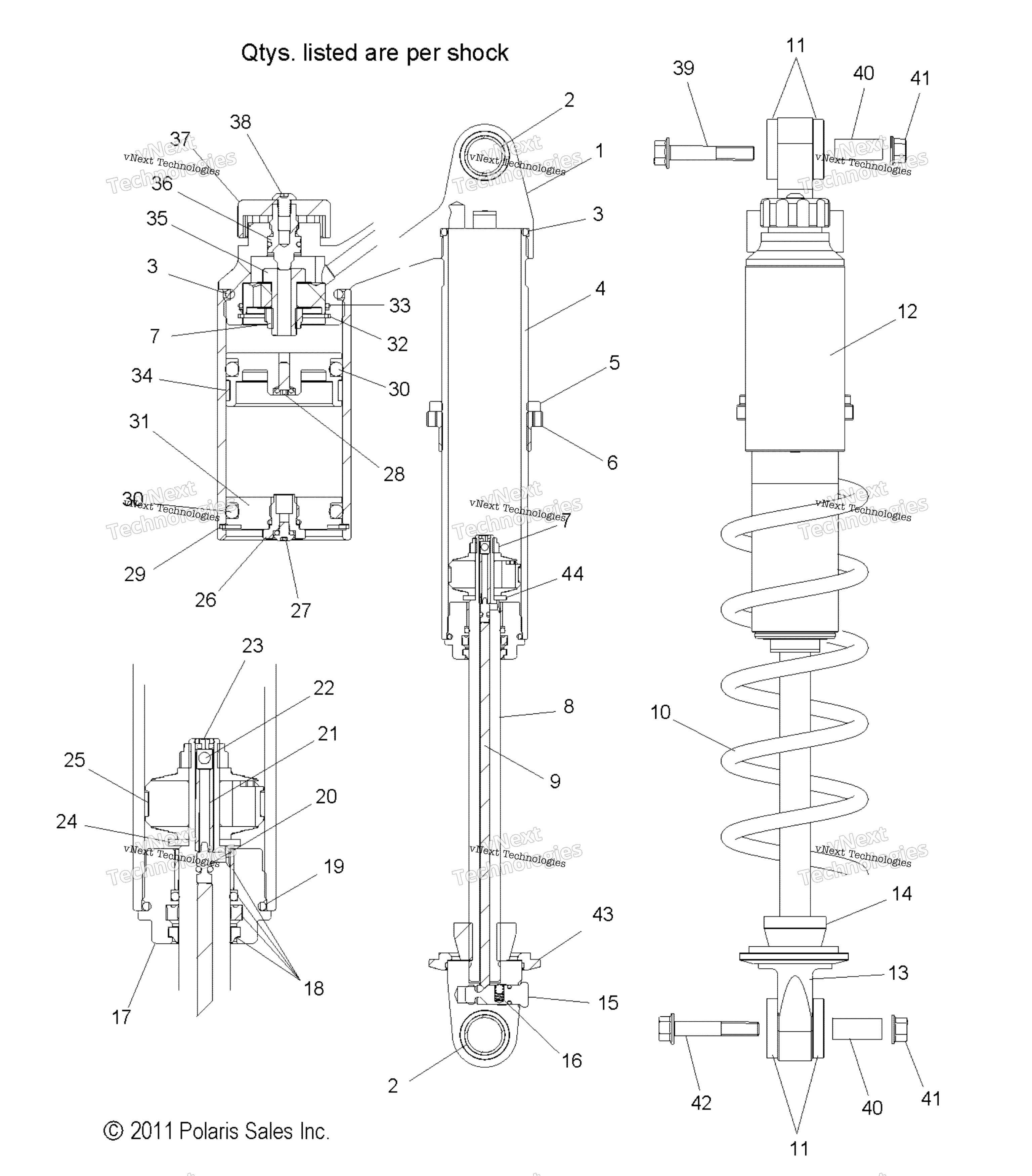 Suspension, Shock, Ifs All опции (49Snowshockifs7043827)