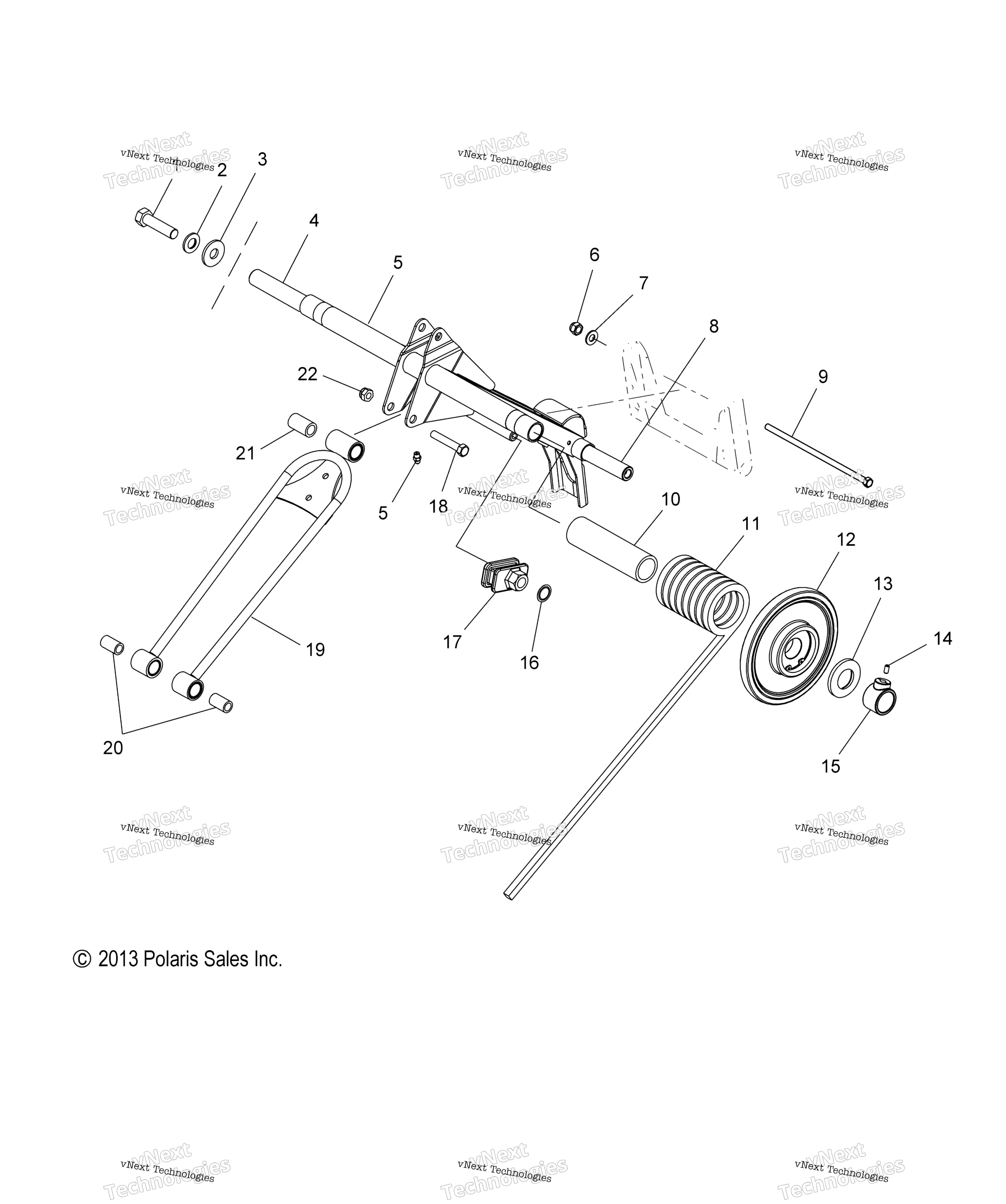 Suspension, Torque Arm, задний S14ck6 All Options (49Snowtorquerear14600rmk)
