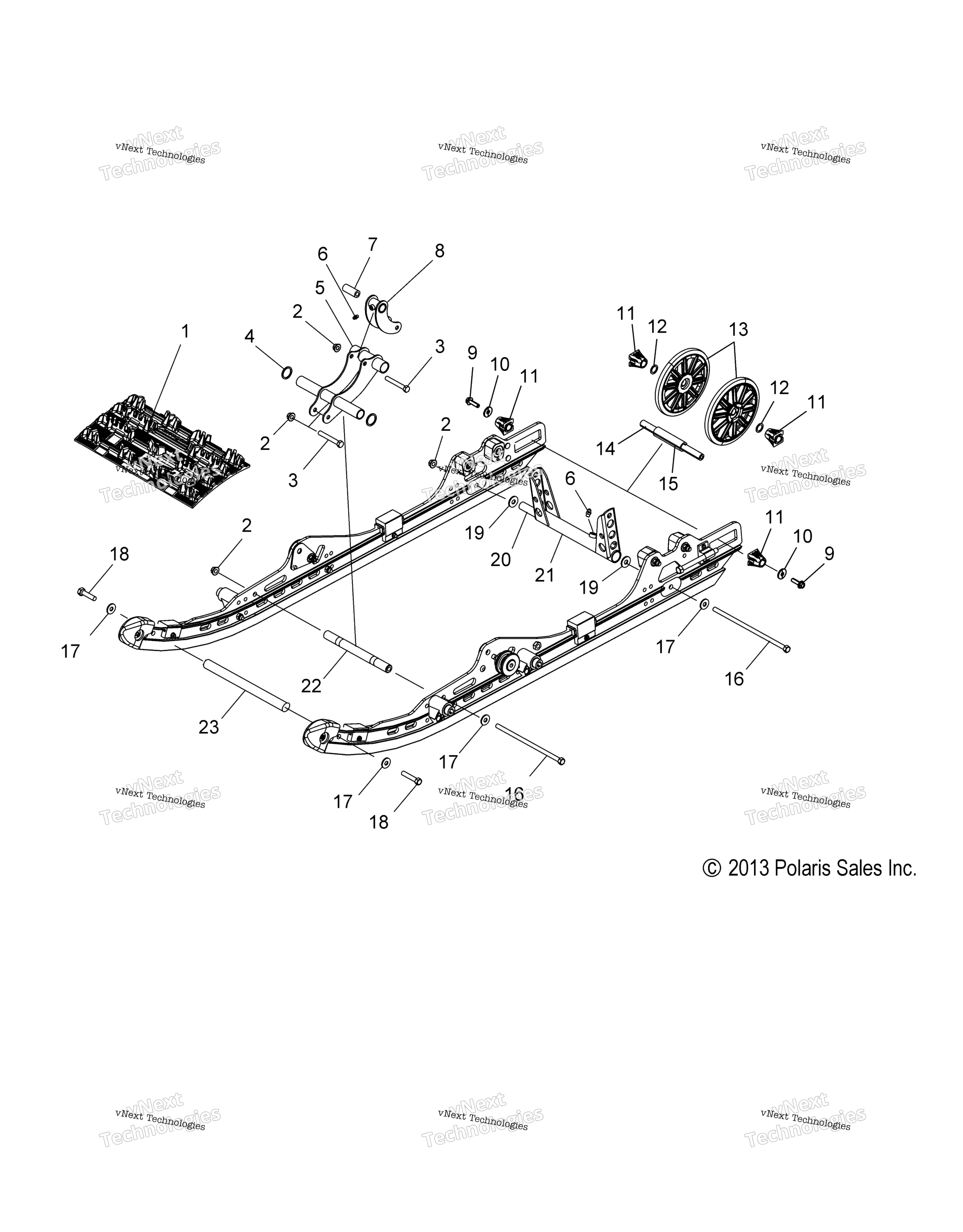 Подвеска, задняя & Track