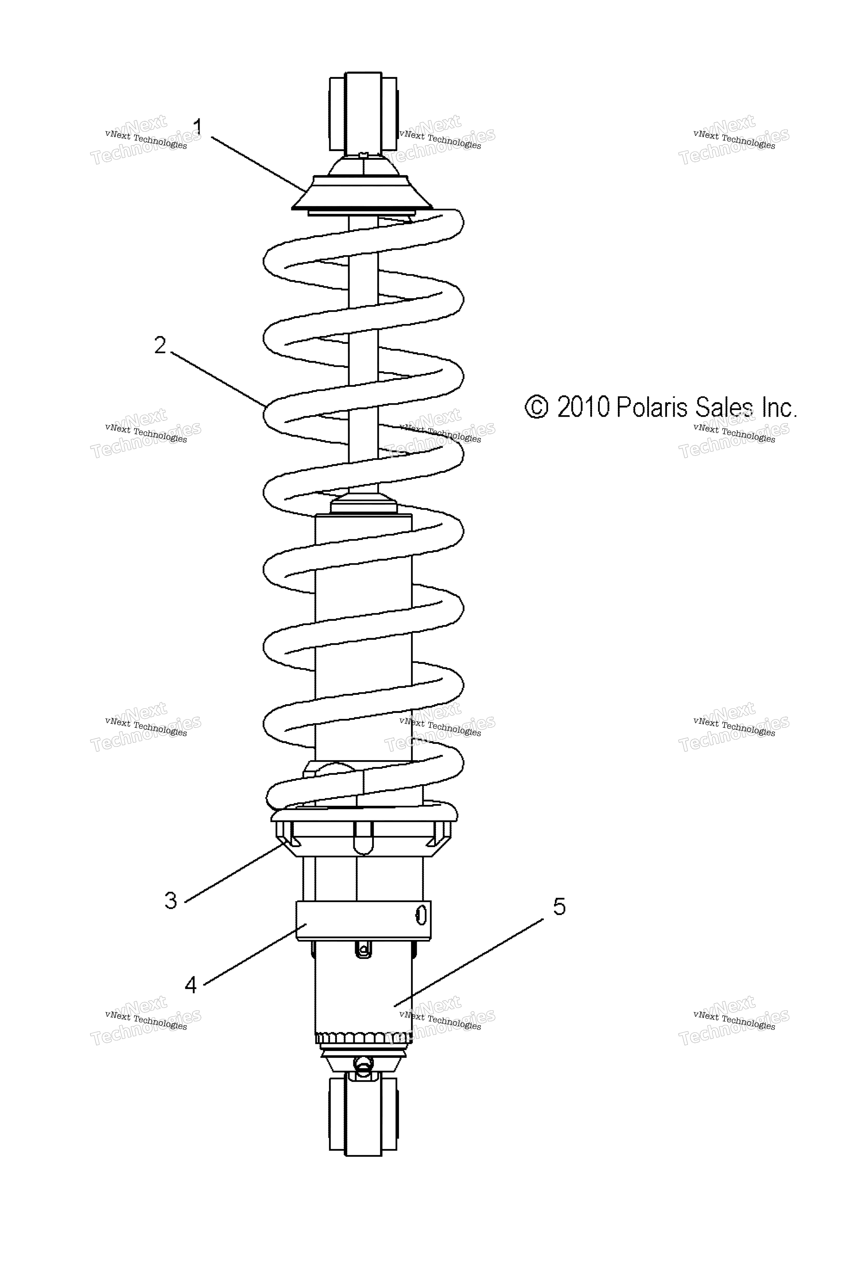 Suspension, Shock, задний Track All Options