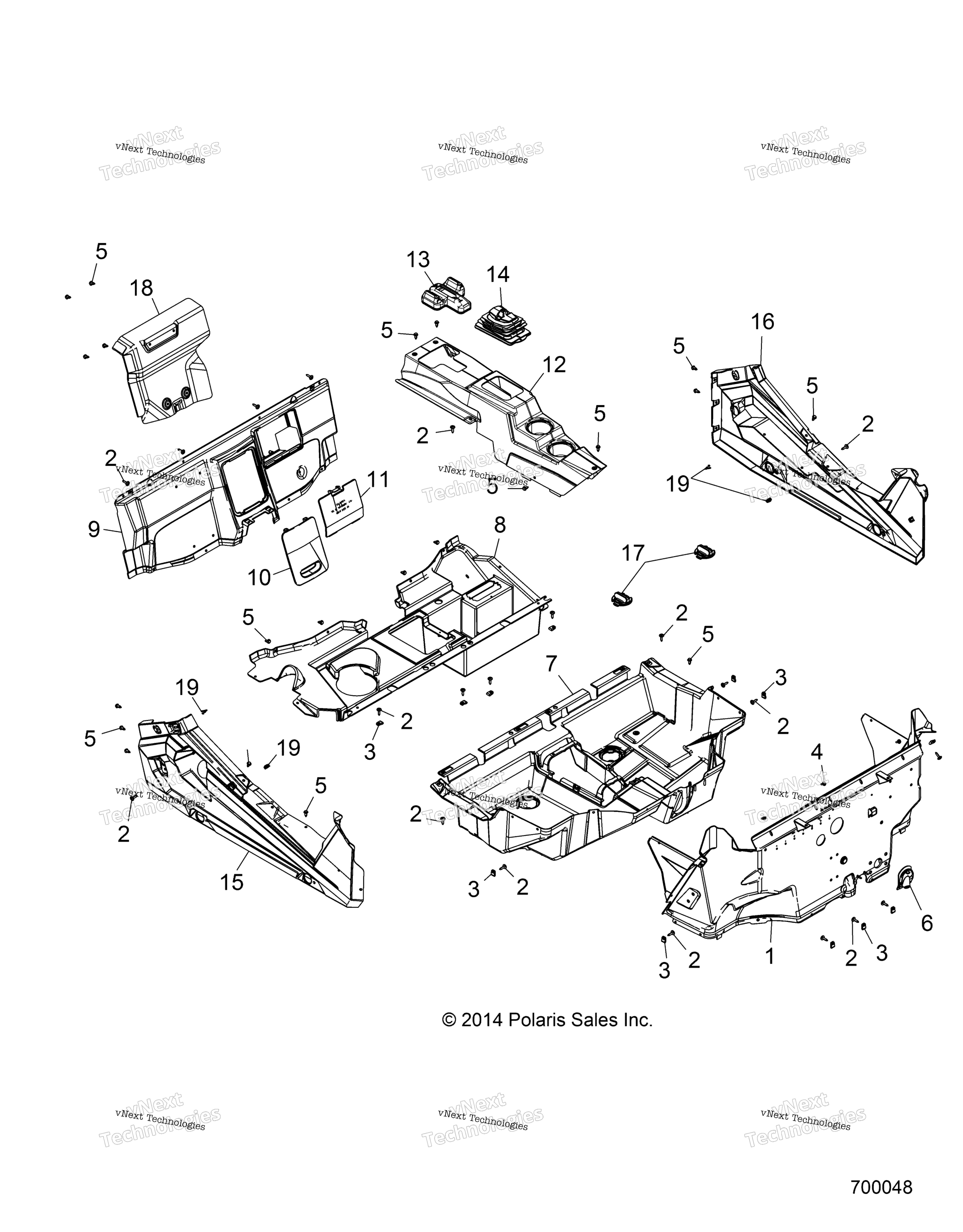 Body, Floor и Rocker Panels