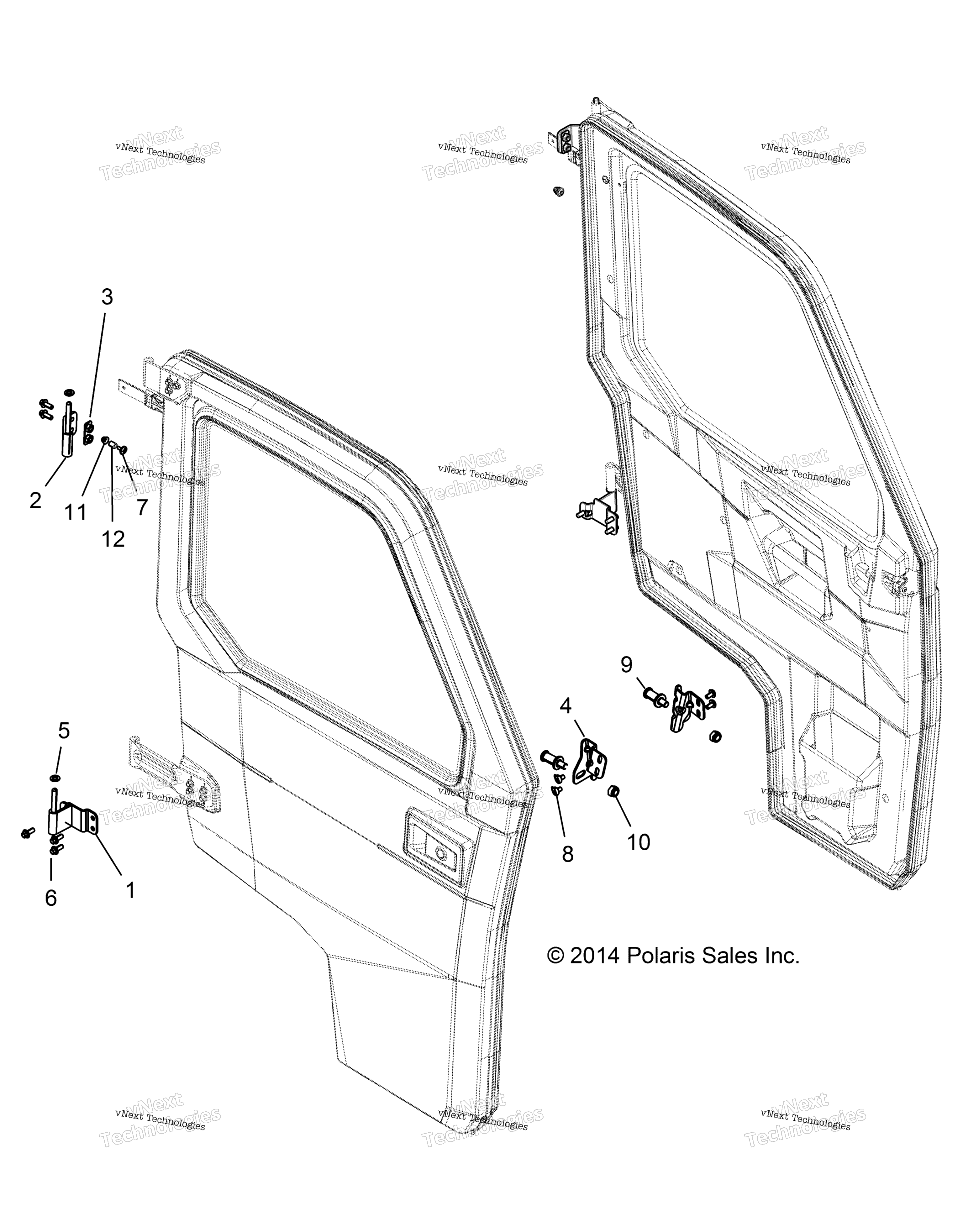 Body, Door крепление R16b2pd1aa