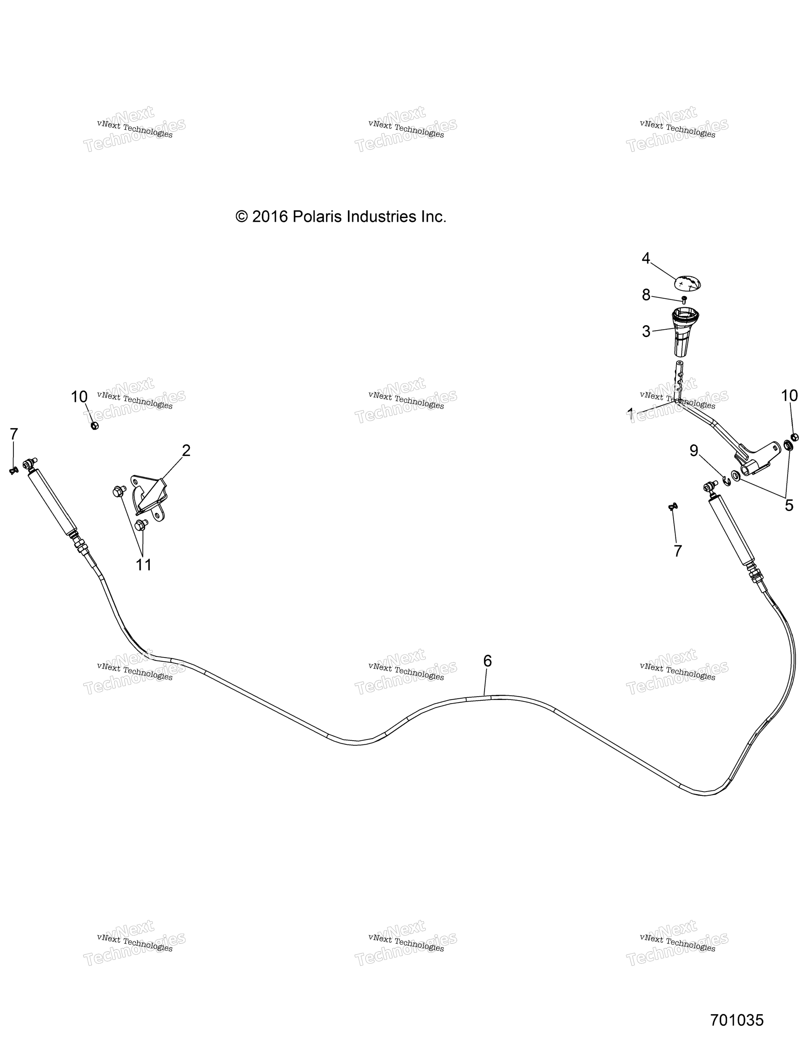 Привод Train, Shift Lever And Cable