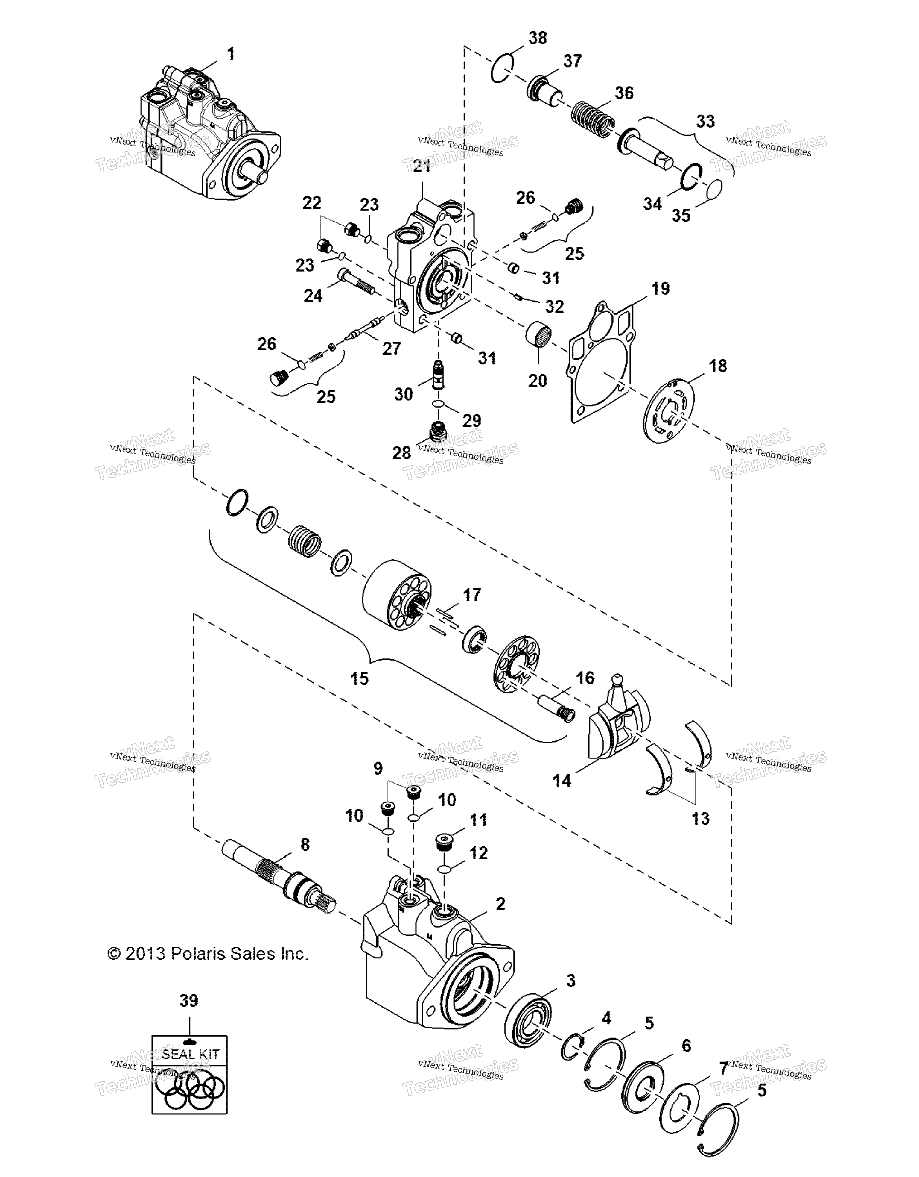 Hydraulics Motor