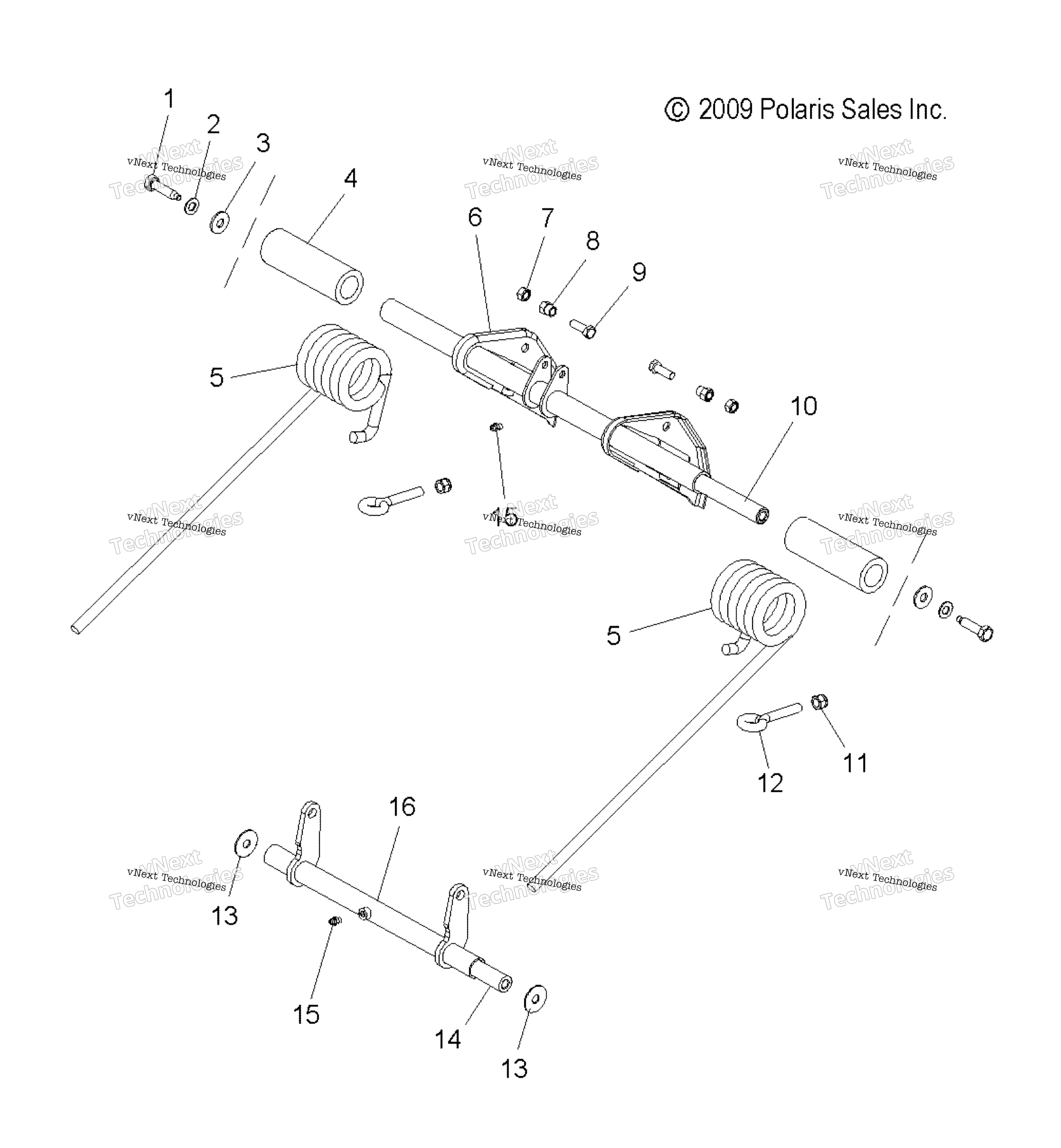 Suspension, Torque Arm, задний & Pivot Arm All Options