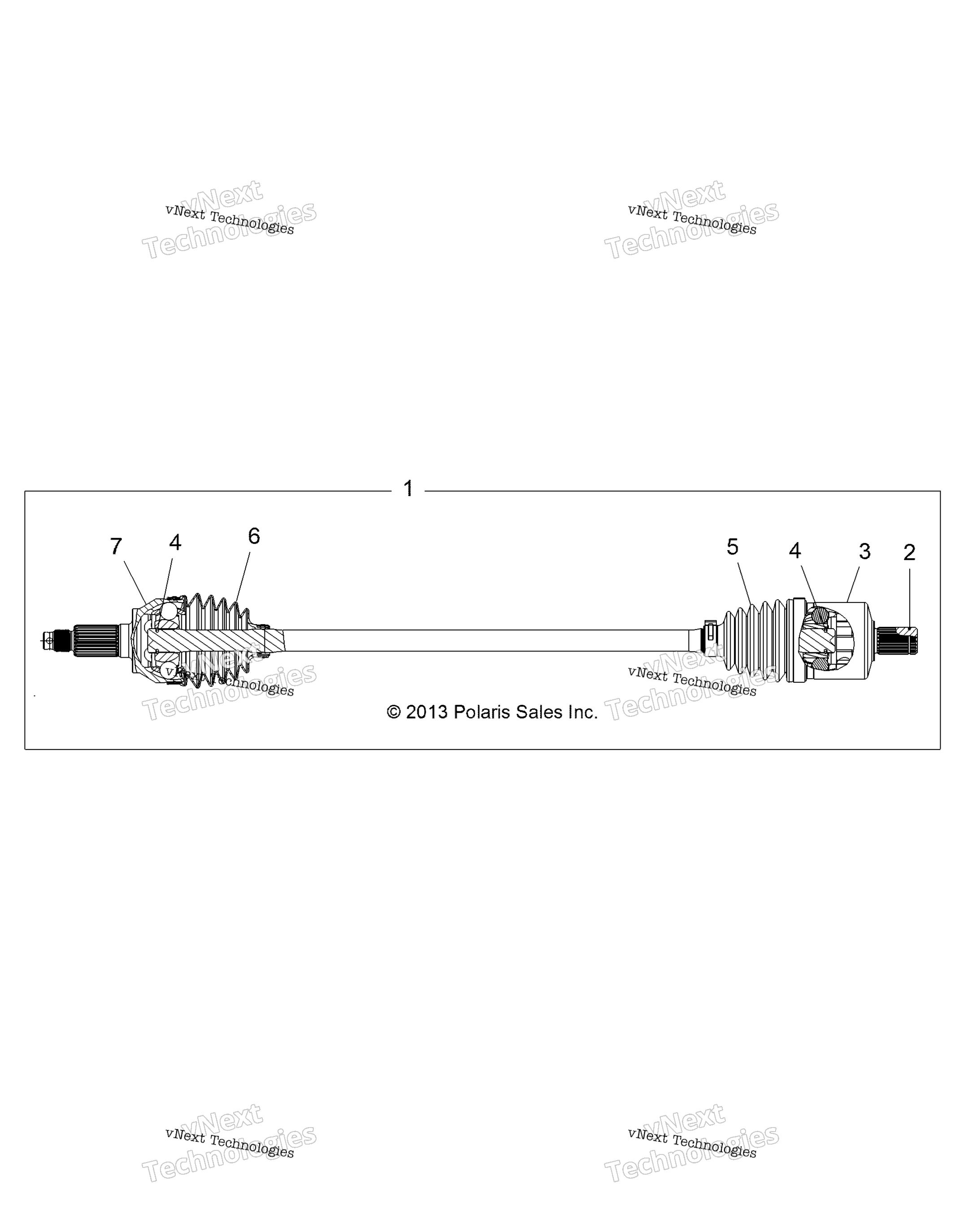 Трансмиссия, передняя полуось Z15vd899at/Al/Av/Aw/Lp/Ew/Ao/Ap/Az/Nv/Nw/K99aa/Au (49Rgrshaftdrv14rzr1000)