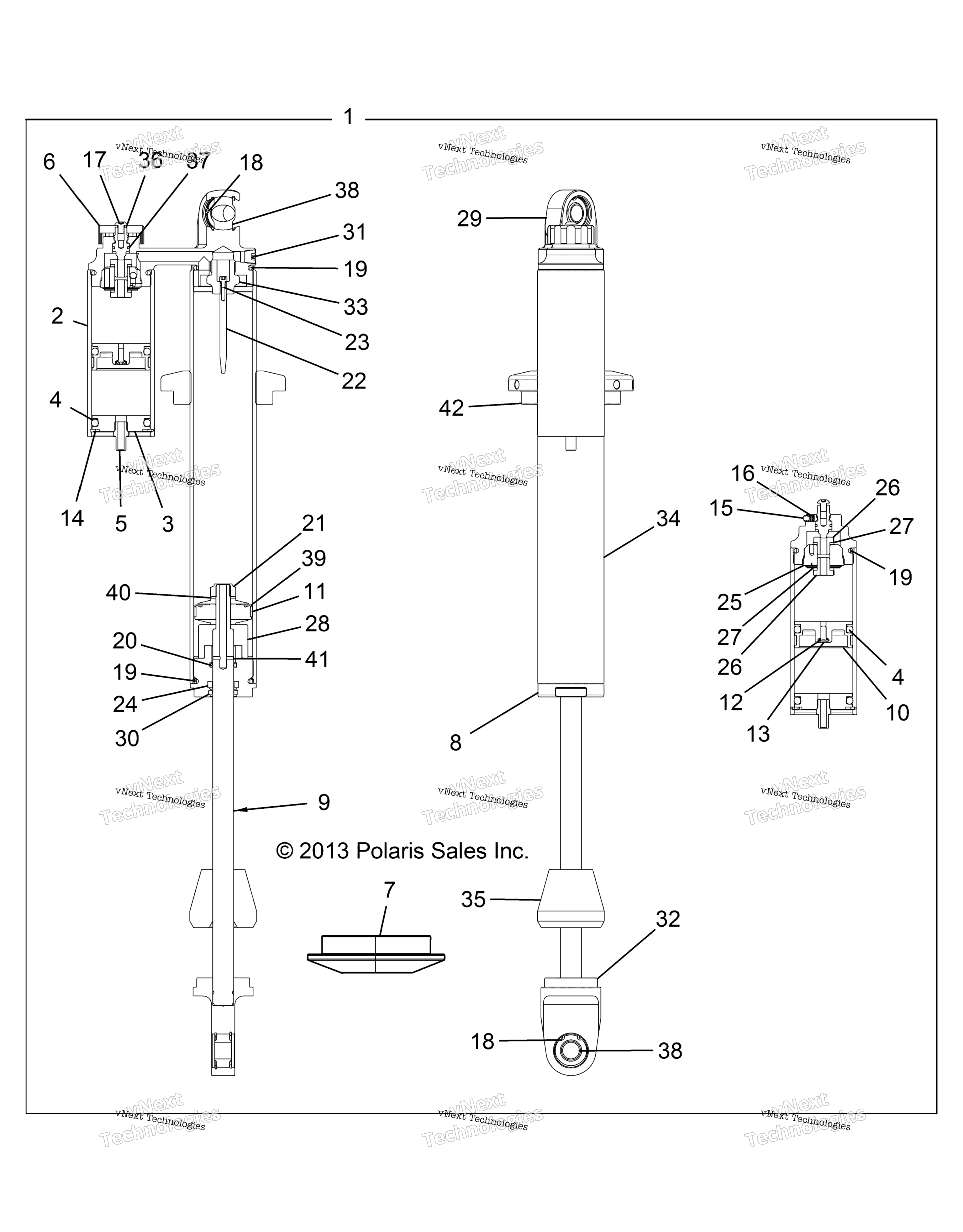 Подвеска, передний амортизатор Z16vfe99af/As/Am