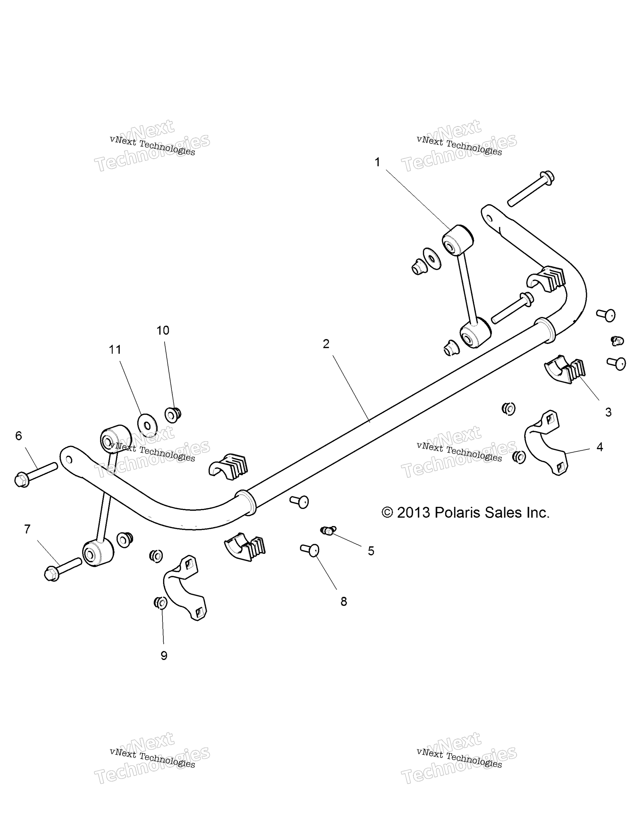 Suspension, Stabilizer Bar, задний Z16vde99af / Am / Lm / As / M99am