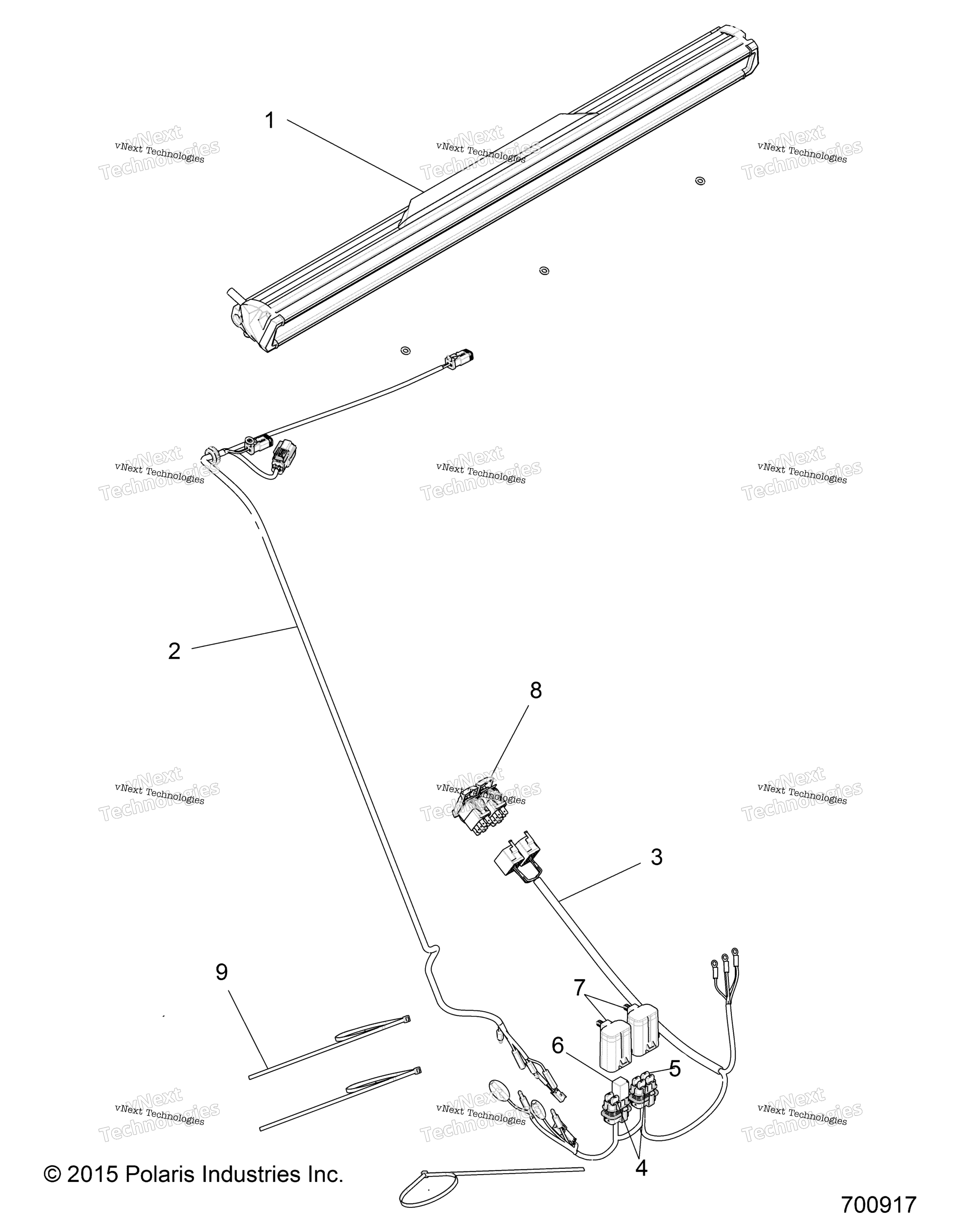 Accessory, Lightbar, W / жгут Z16vde92n8